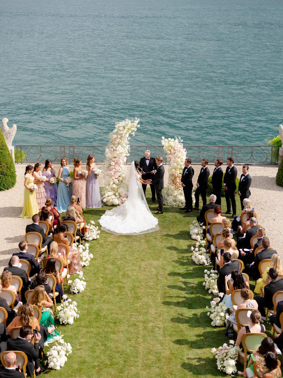 A Classic Summer Wedding at the Villa Balbiano 71