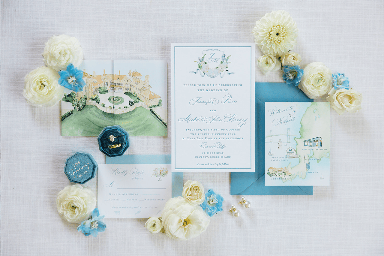 A Classic Fall Wedding at OceanCliff Hotel photo 5