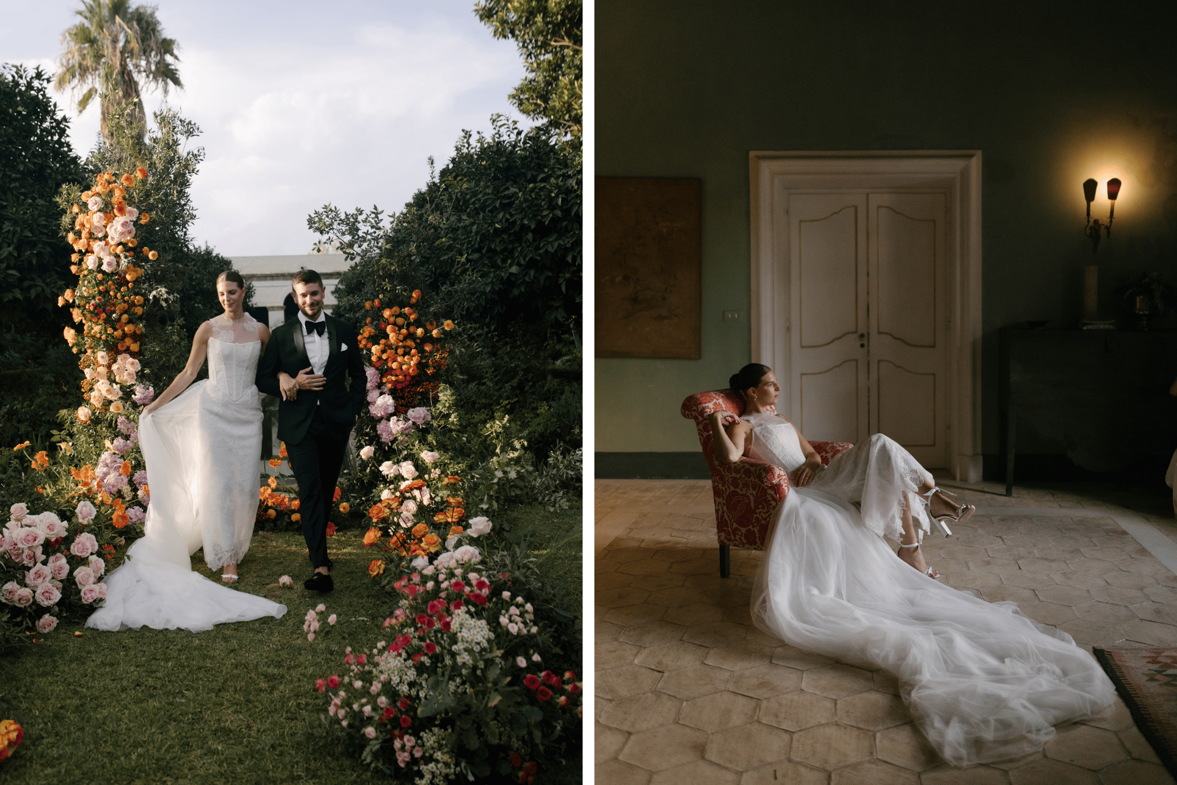 Photos by Valeria Pitarresi | Featured in A Romantic Fall Wedding at Commenda Di San Calogero