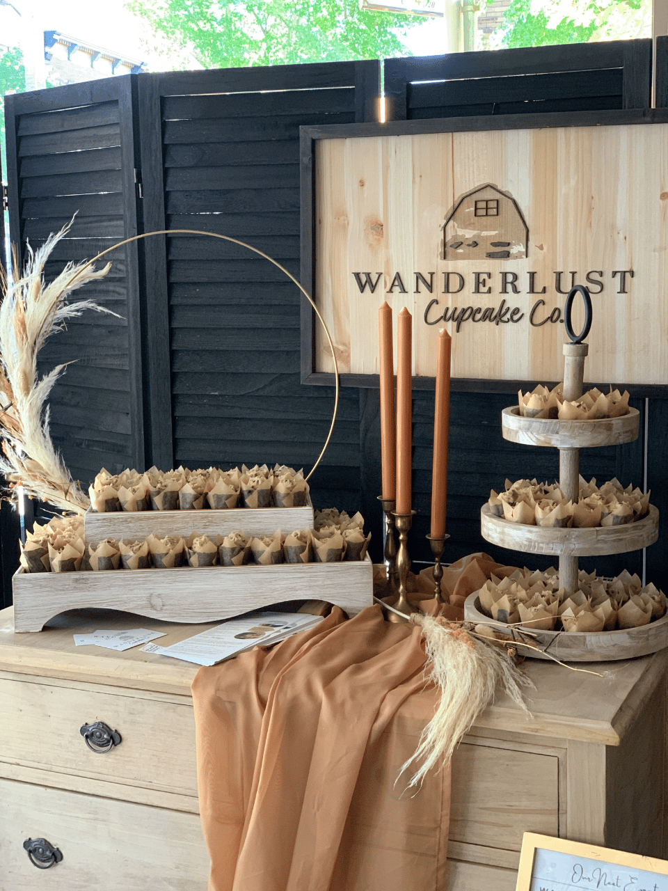 Wanderlust Cupcake Co portfolio 2