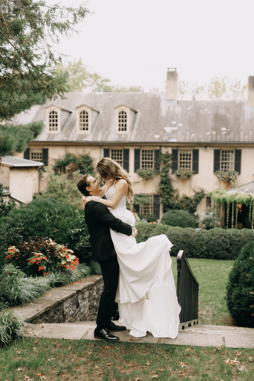 A Modern Fall Wedding at Stevens School Ballroom