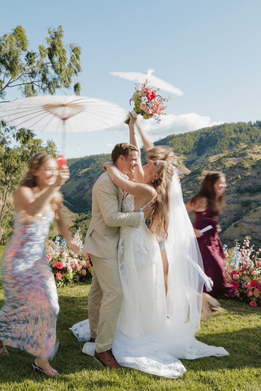 A Romantic Fall Wedding at Waialua Valley Farms photo 2