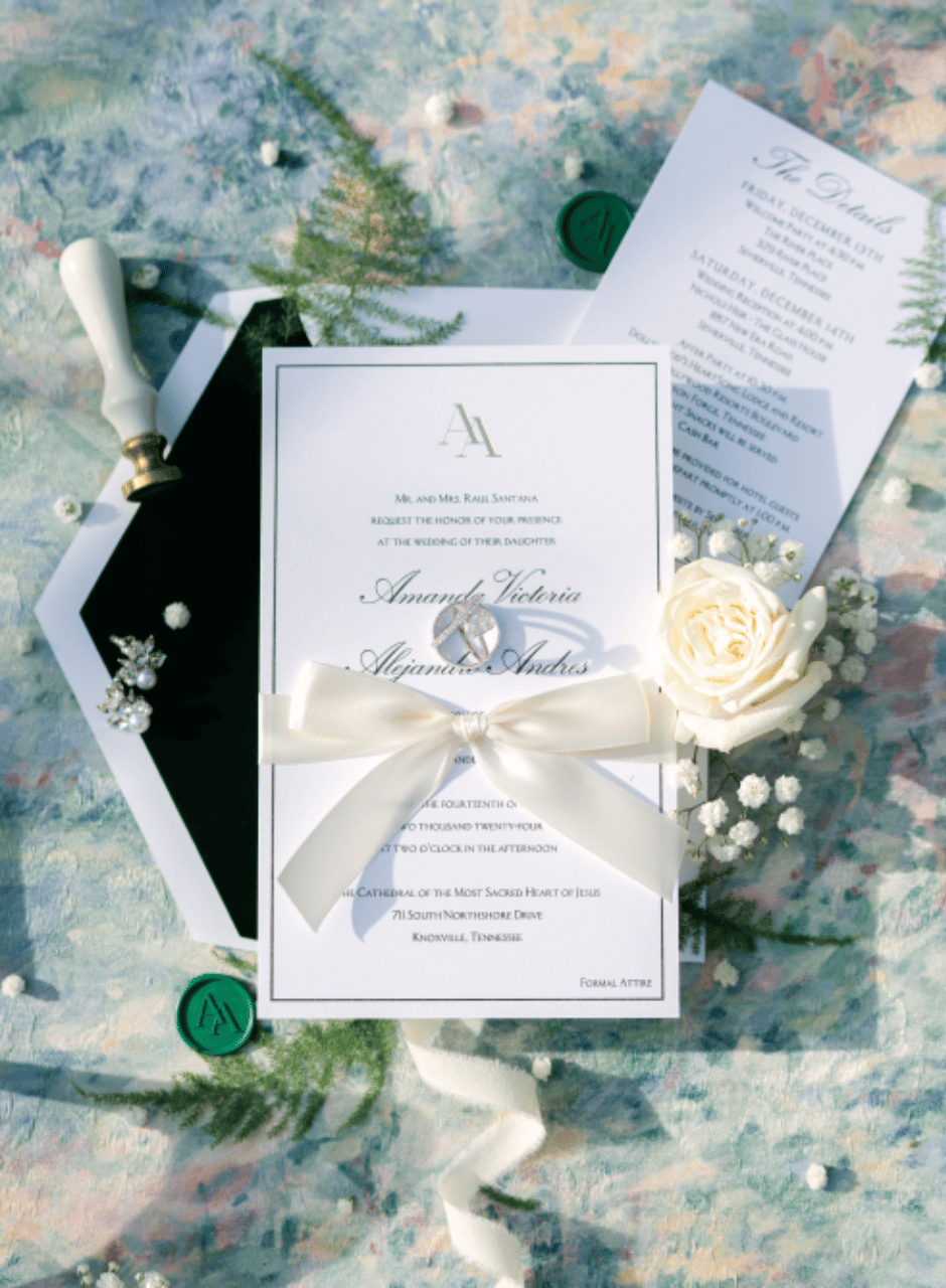 A Classic Winter Wedding at The Glass House at Nichols Heir photo 2