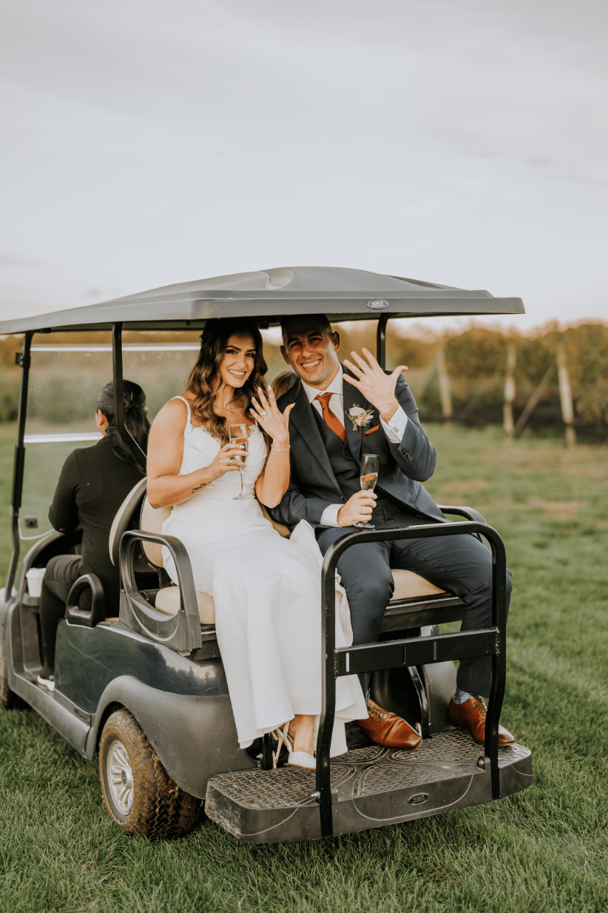 A Romantic Fall Wedding at The Vineyards at Aquebogue