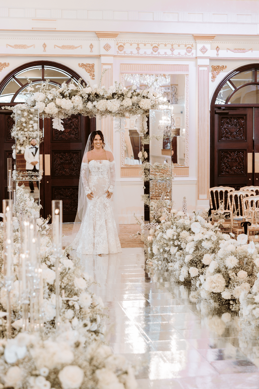 A Glamorous Summer Wedding at The Grand Marquise Ballroom