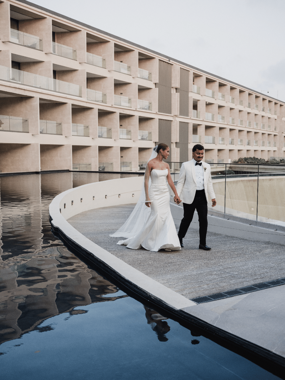 A Modern Summer Wedding at Secrets Bahia Mita Surf & Spa Resort