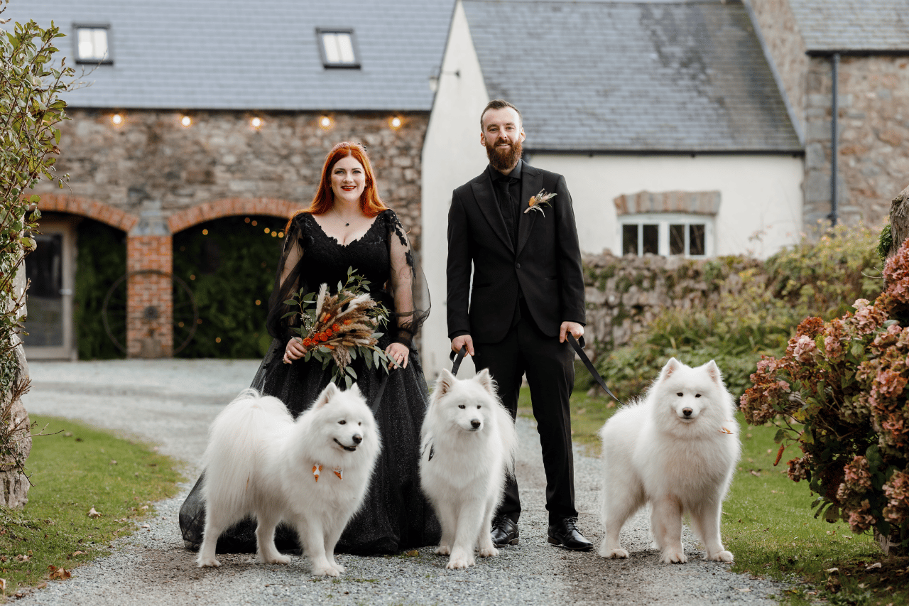 A Boho Fall Wedding at Cardeeth