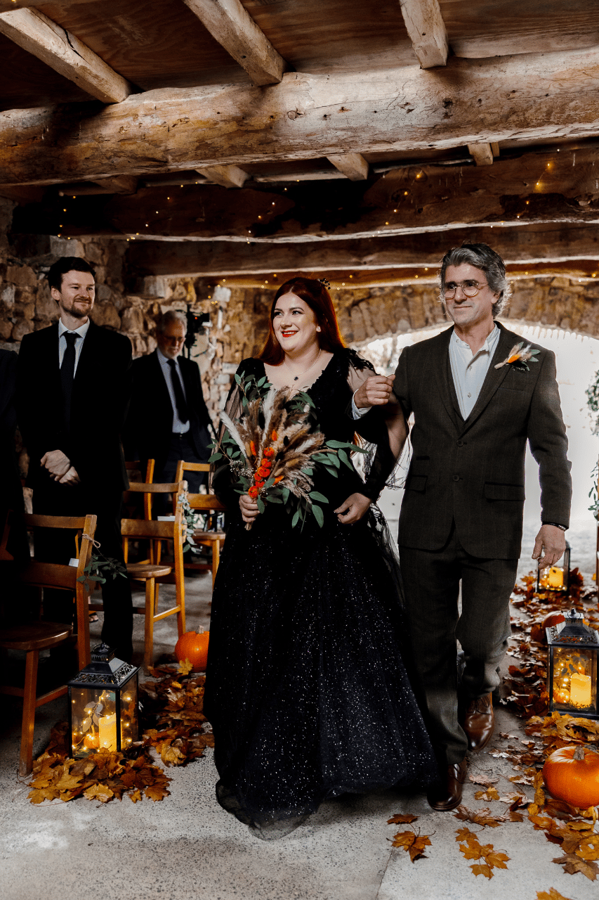 A Boho Fall Wedding at Cardeeth photo 3