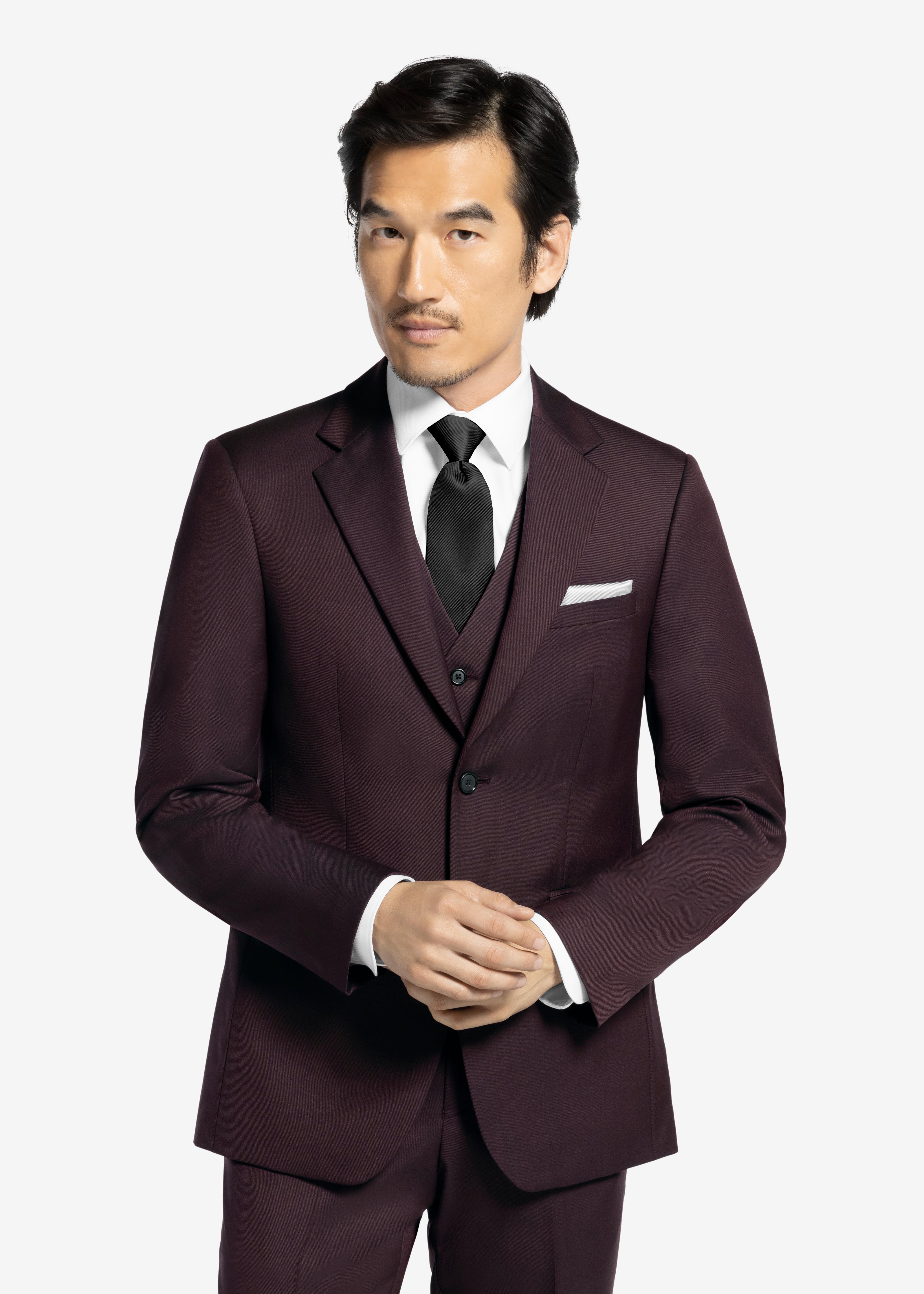 Burgundy Suit