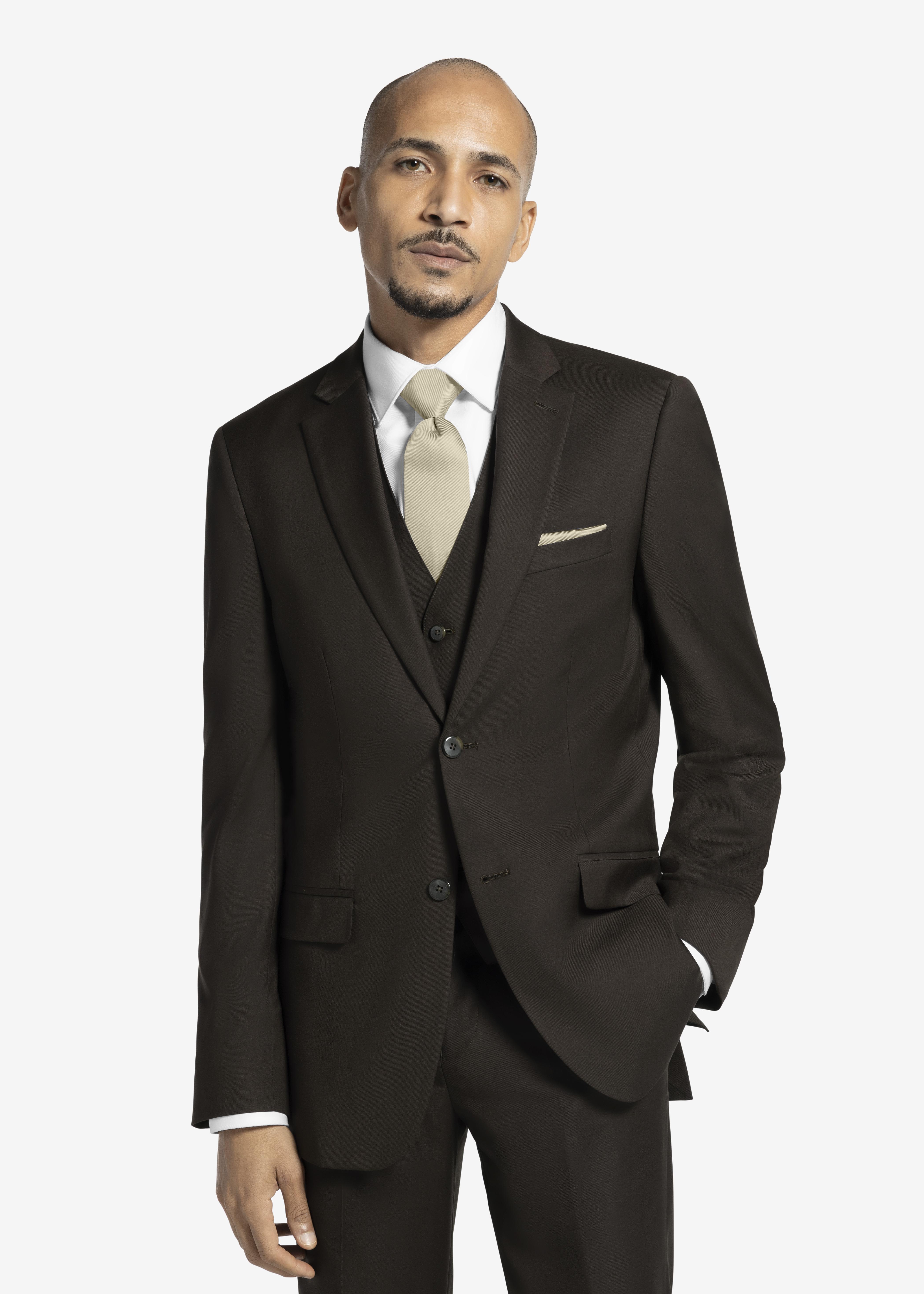 Chocolate Brown Suit