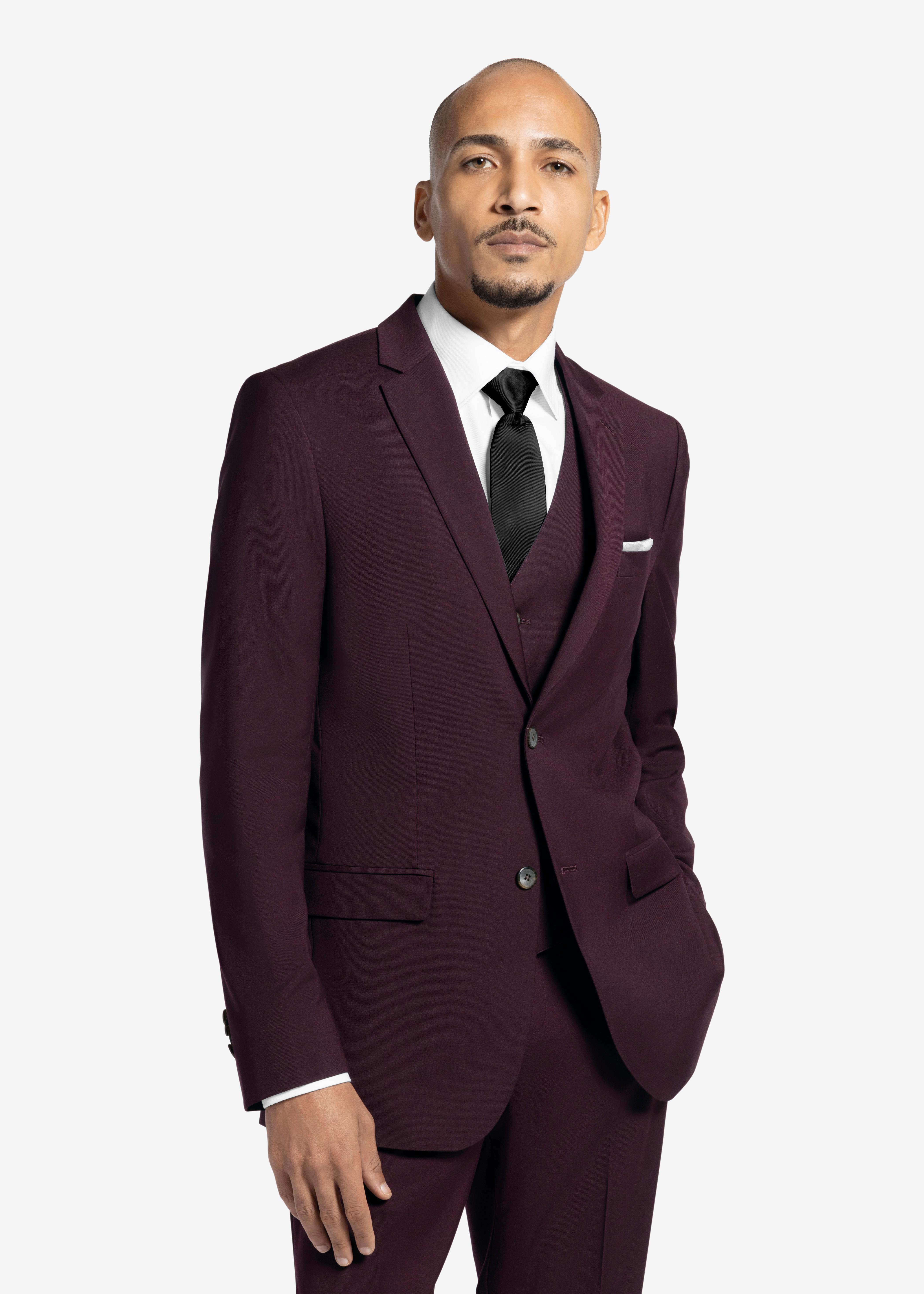 Burgundy Suit