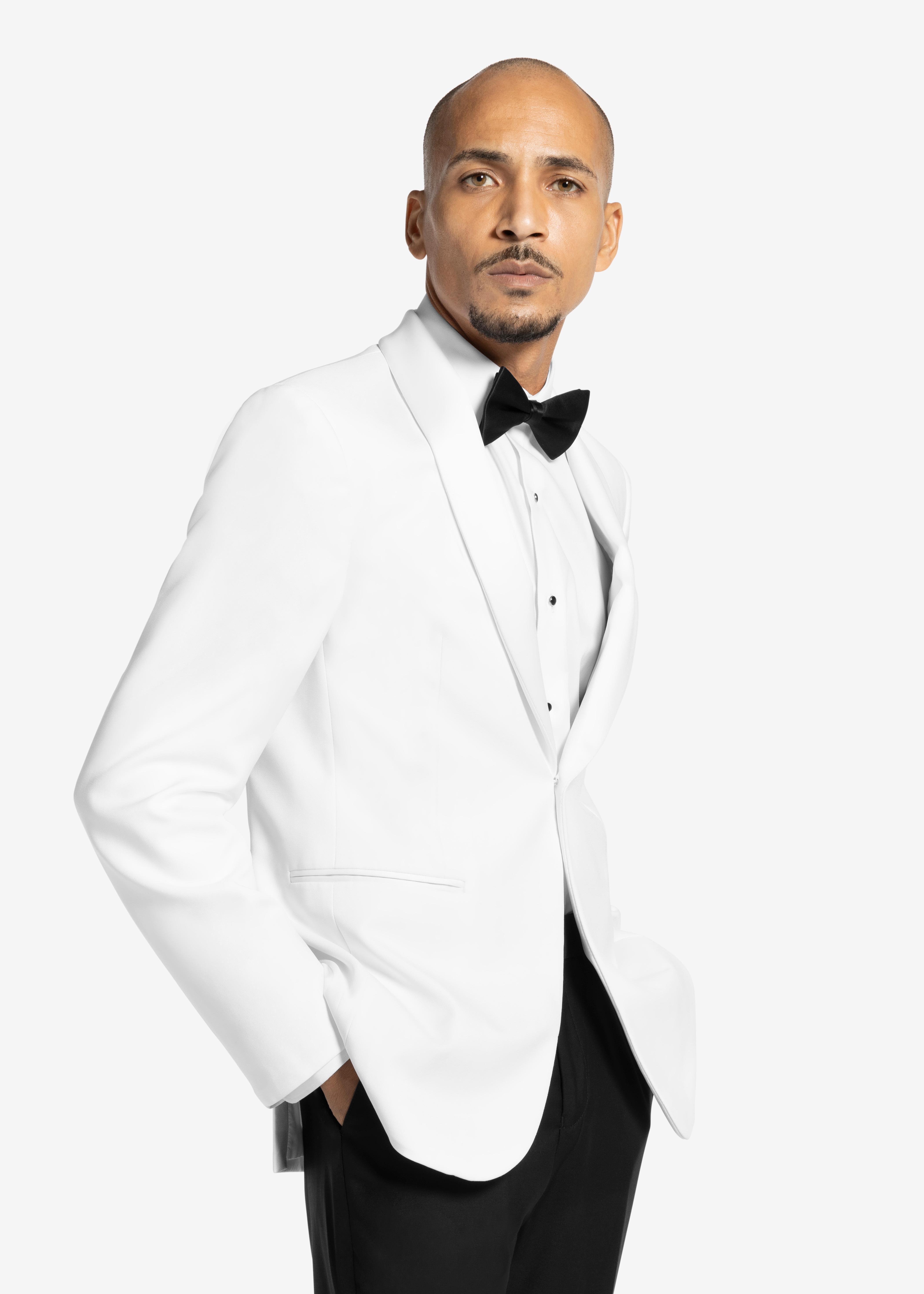 White Tuxedo Jacket
