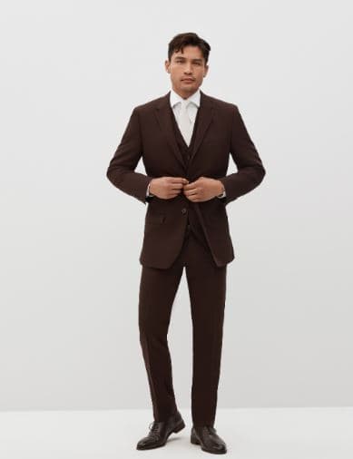 Men's Brown Suit