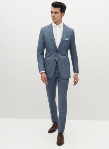 Men's Light Blue Suit