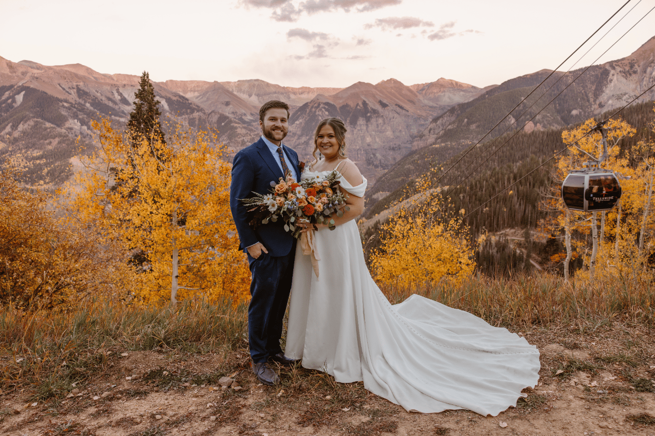 A Whimsical Fall Wedding in the San Juan Mountains photo 3