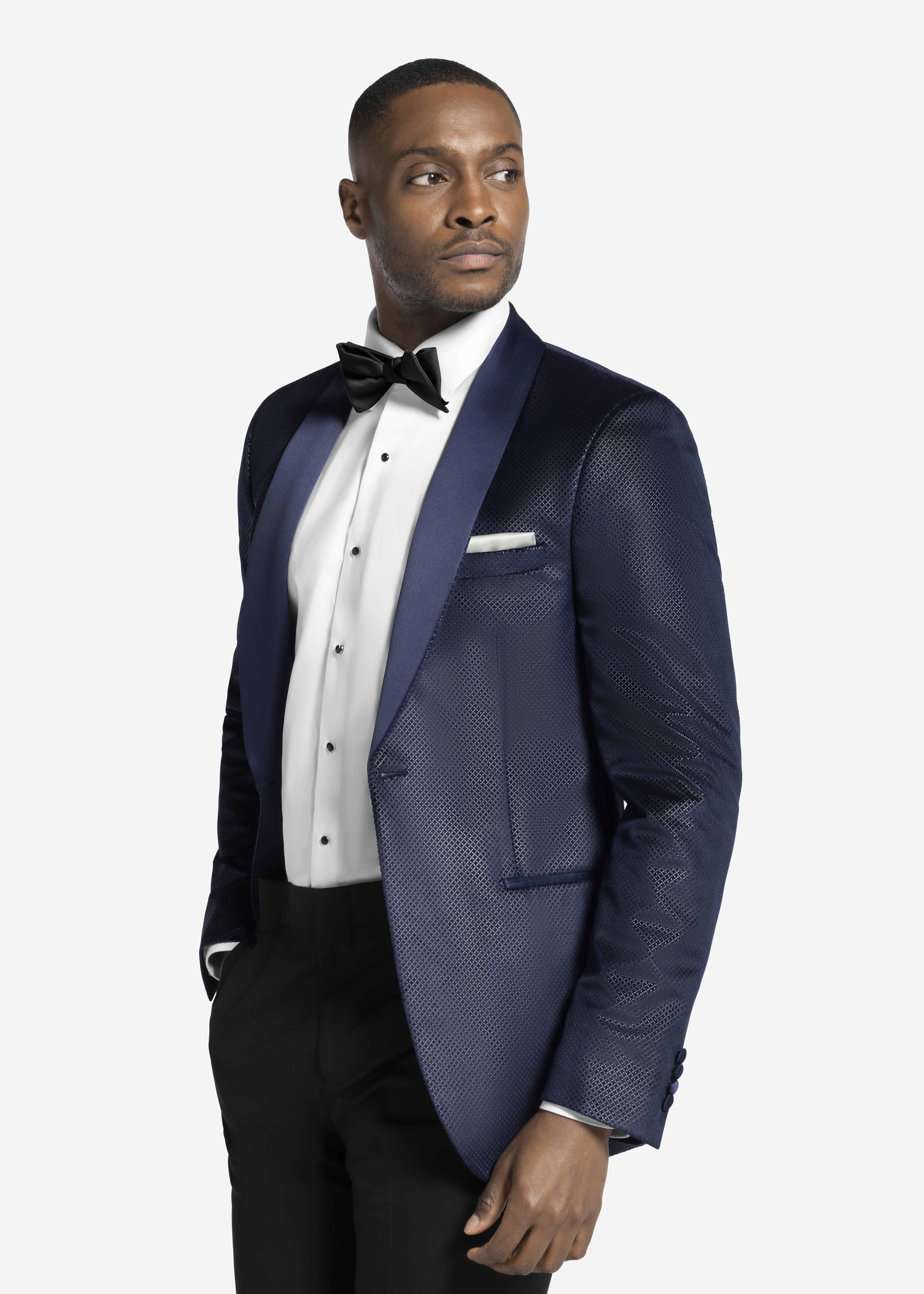 Navy Shawl Velvet Tuxedo