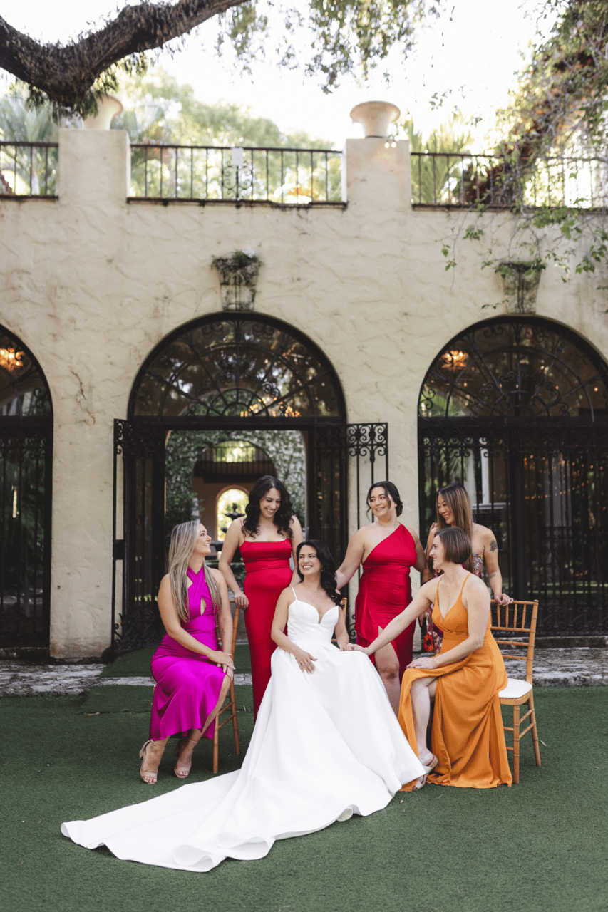 A Whimsical Fall Wedding at Villa Woodbine photo 5