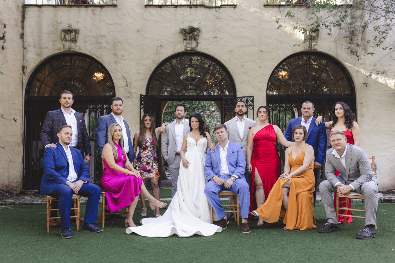 A Whimsical Fall Wedding at Villa Woodbine photo 2