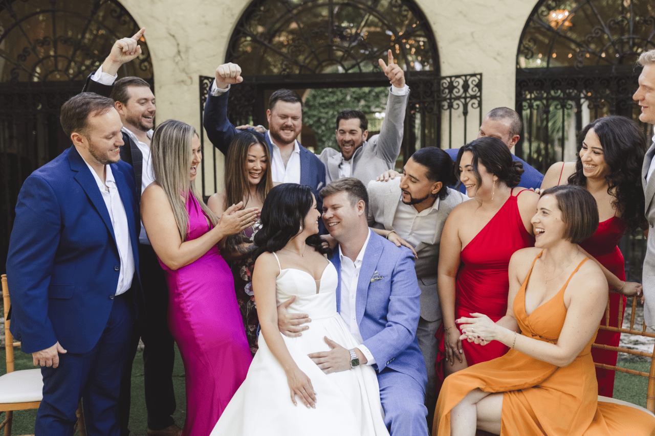 A Whimsical Fall Wedding at Villa Woodbine photo 3