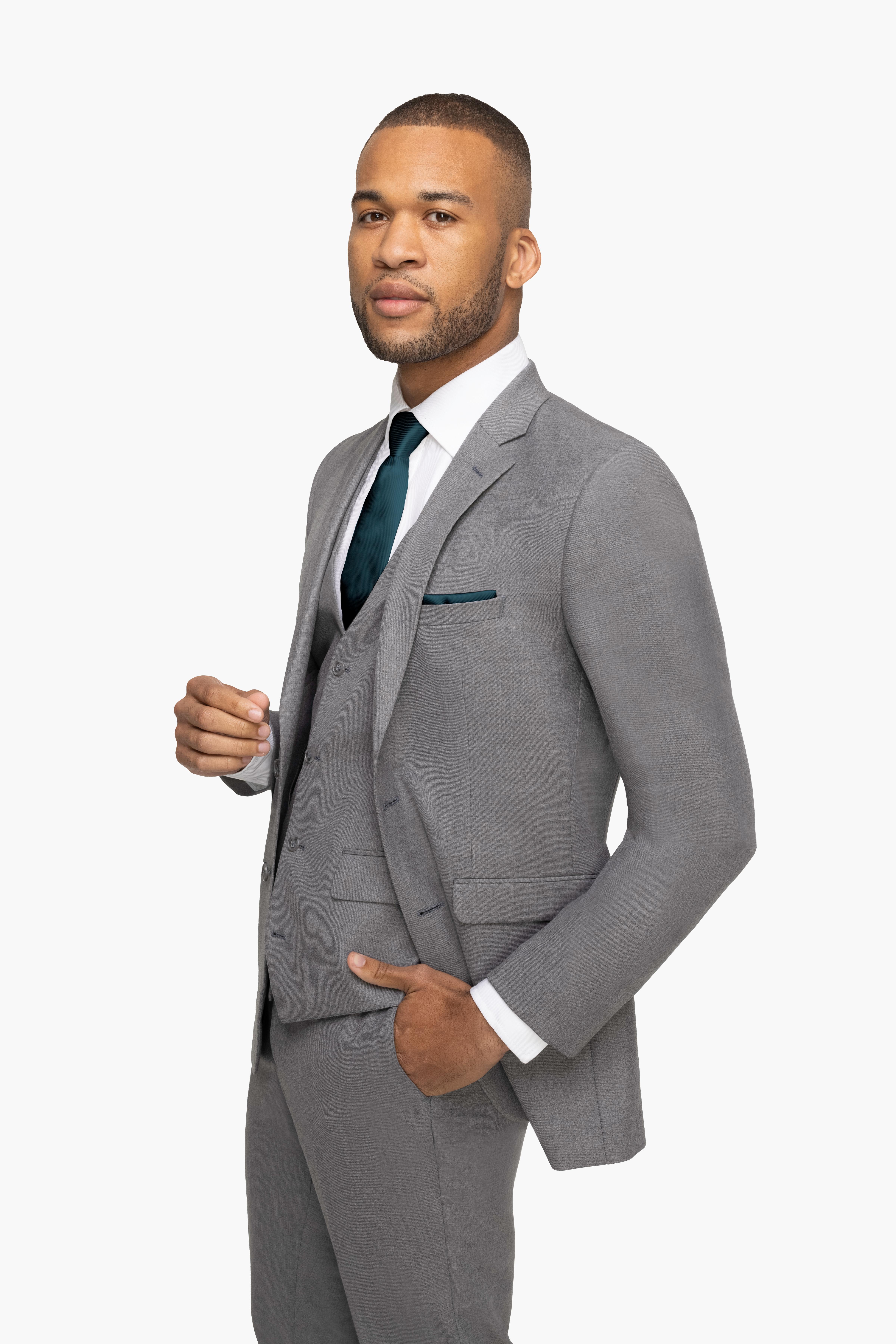 Allure Light Gray Suit