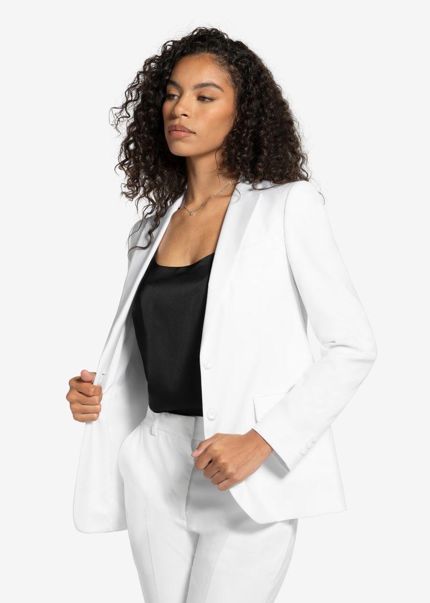 Women's White Suit