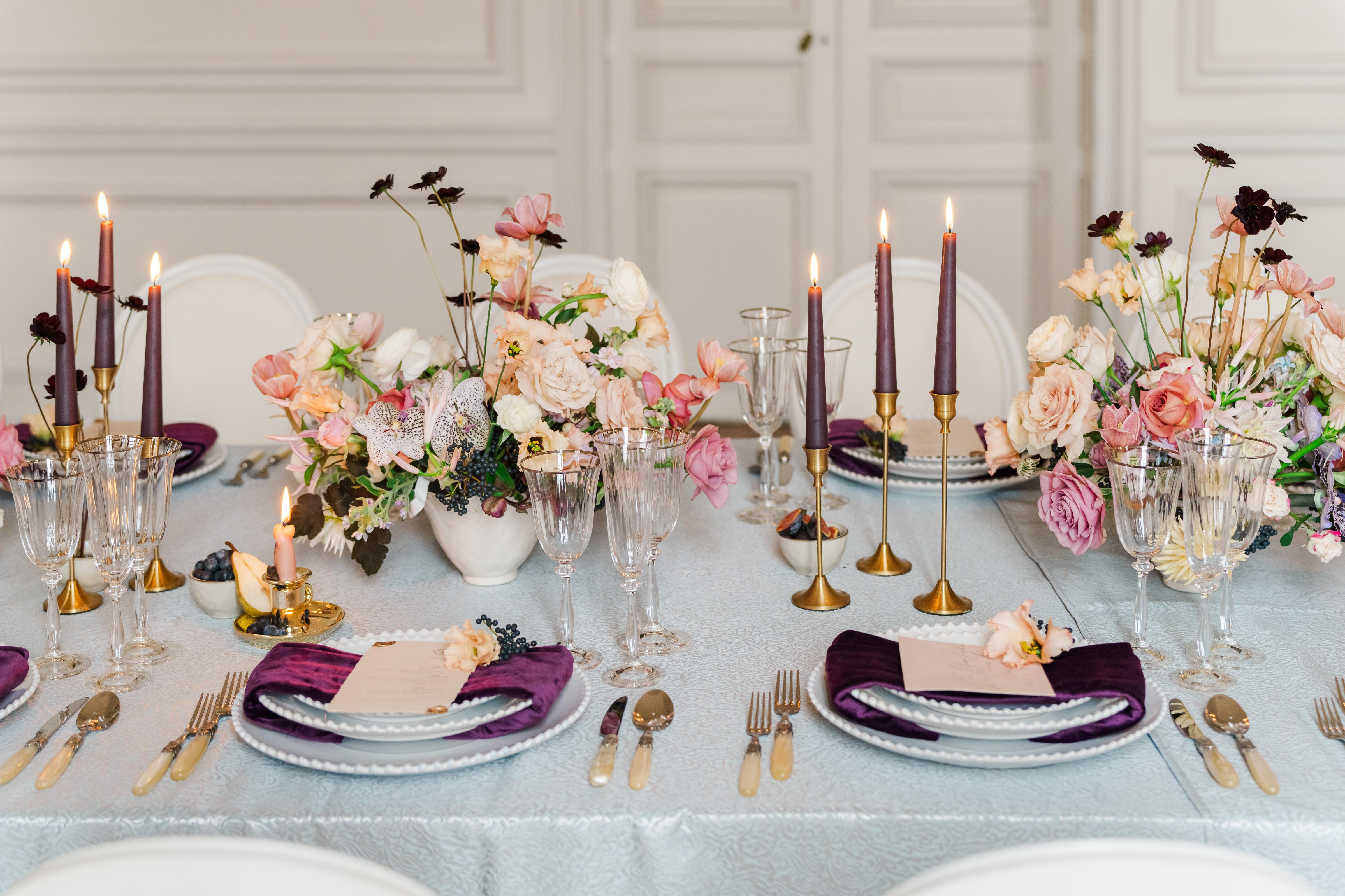 A Romantic Winter Wedding at Château de Santeny 33
