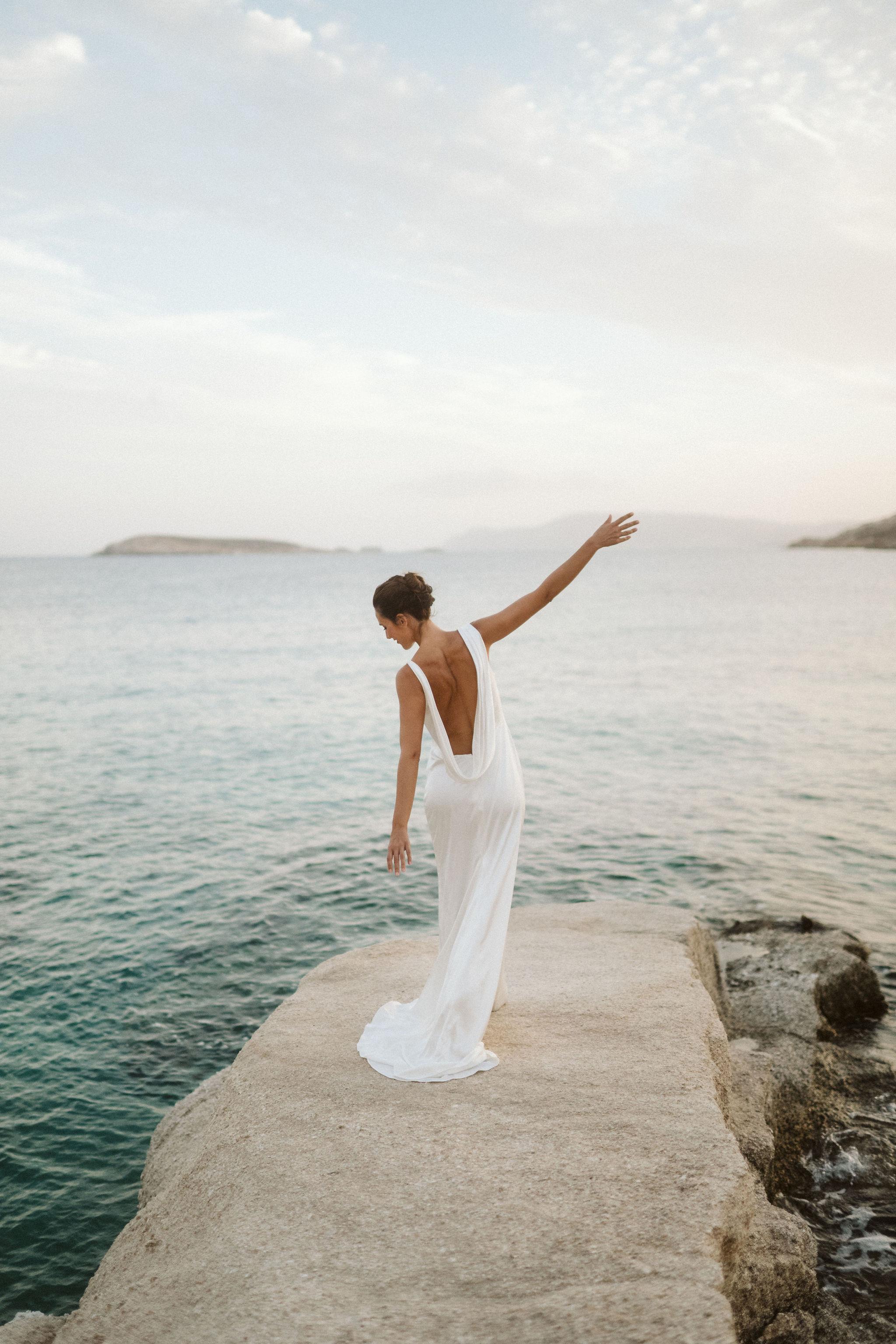 A Romantic Fall Wedding Shoot on Kimolos Island