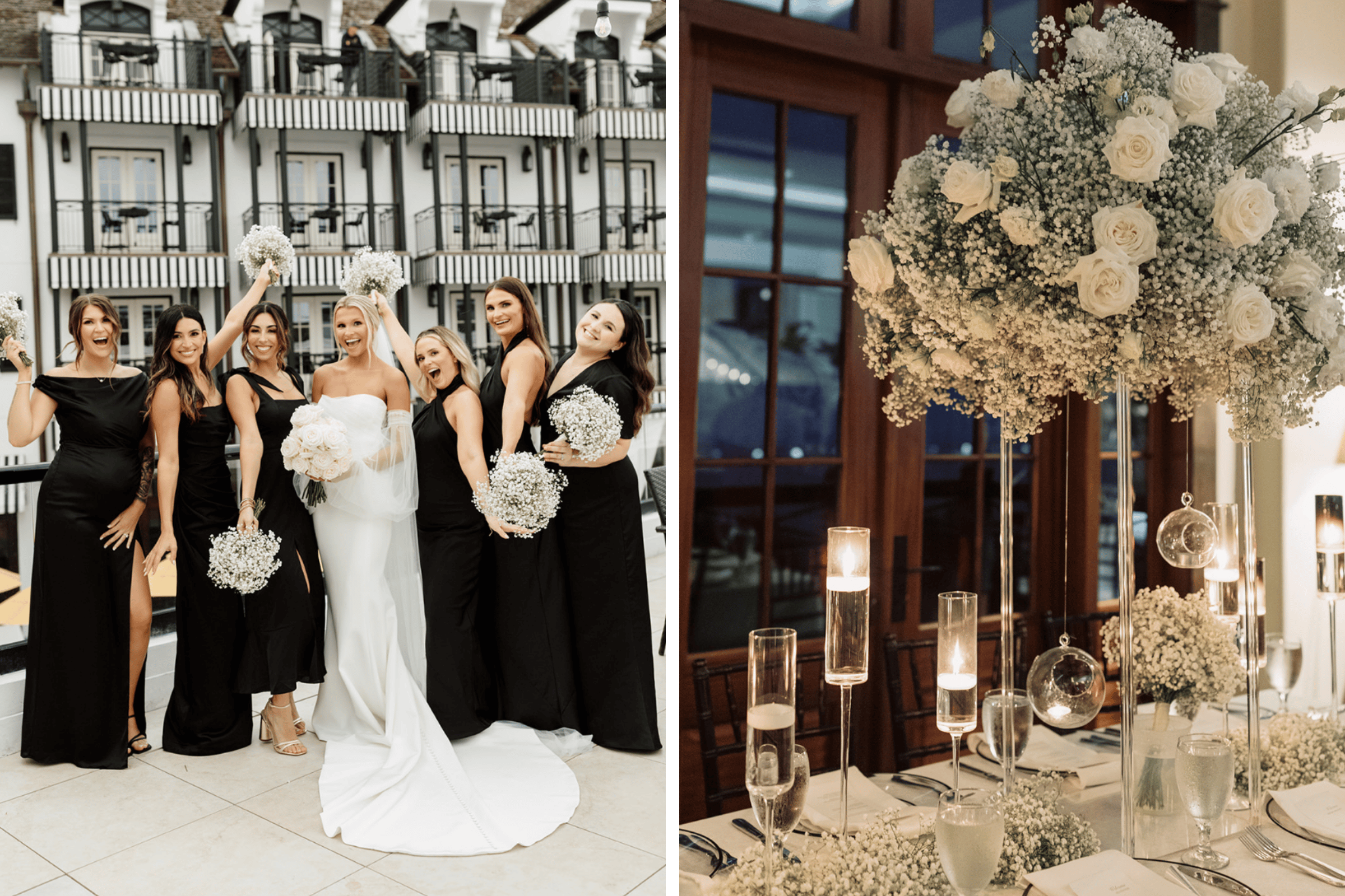Photos by Jayleigh Flood, Featured in A Classic Winter Wedding at The Pearl