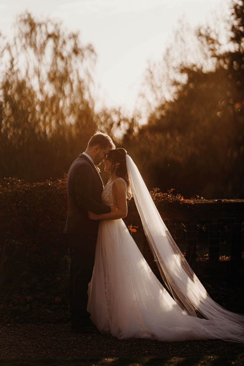 A Romantic Fall Wedding at Hodsock Priory