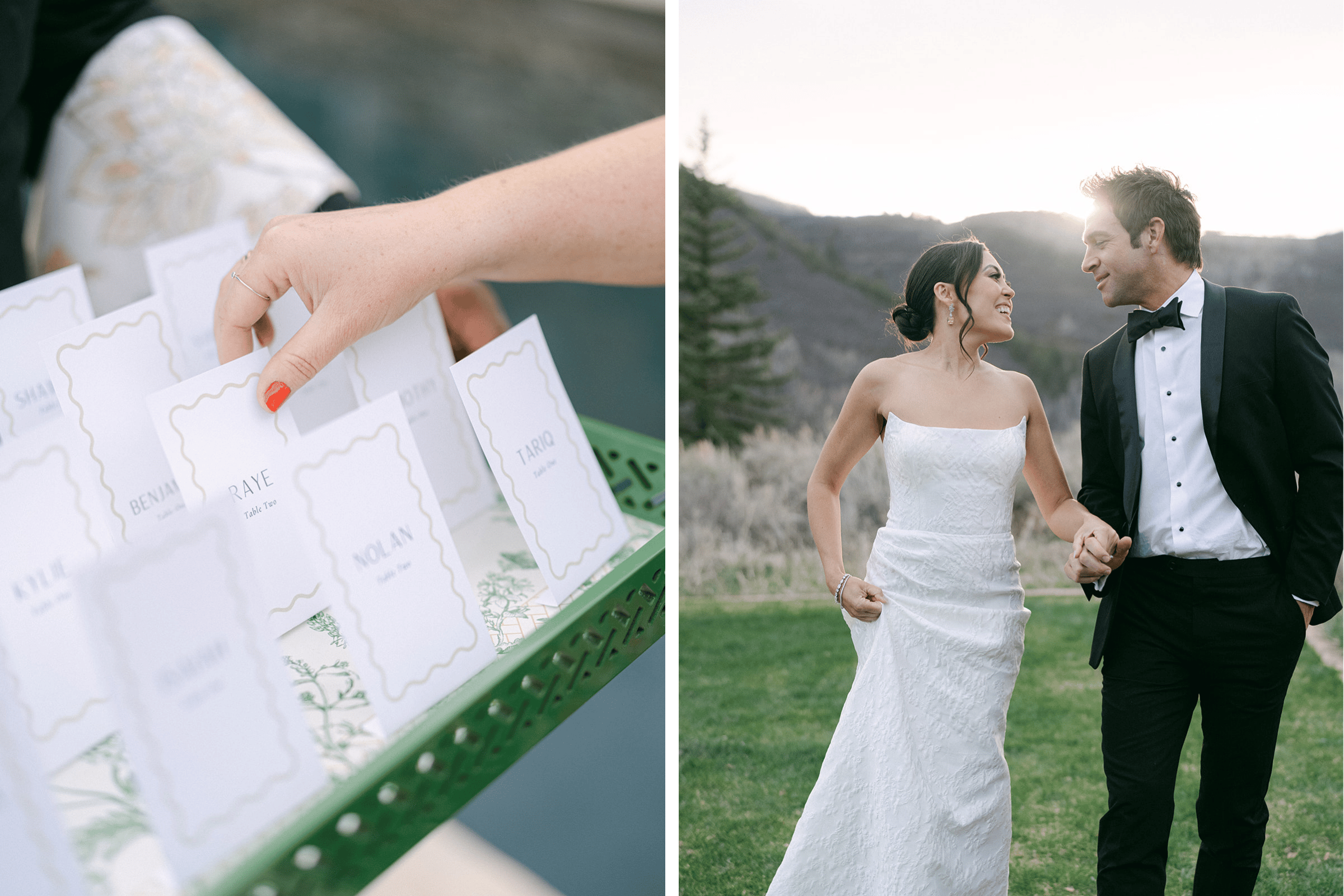 Photos by Hannah Quintana, Featured in A Modern Spring Wedding at the Patak Ranch