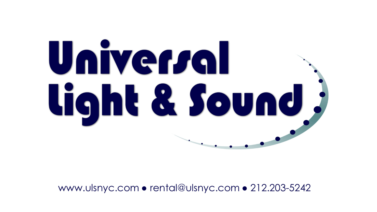 Universal Light and Sound portfolio 1