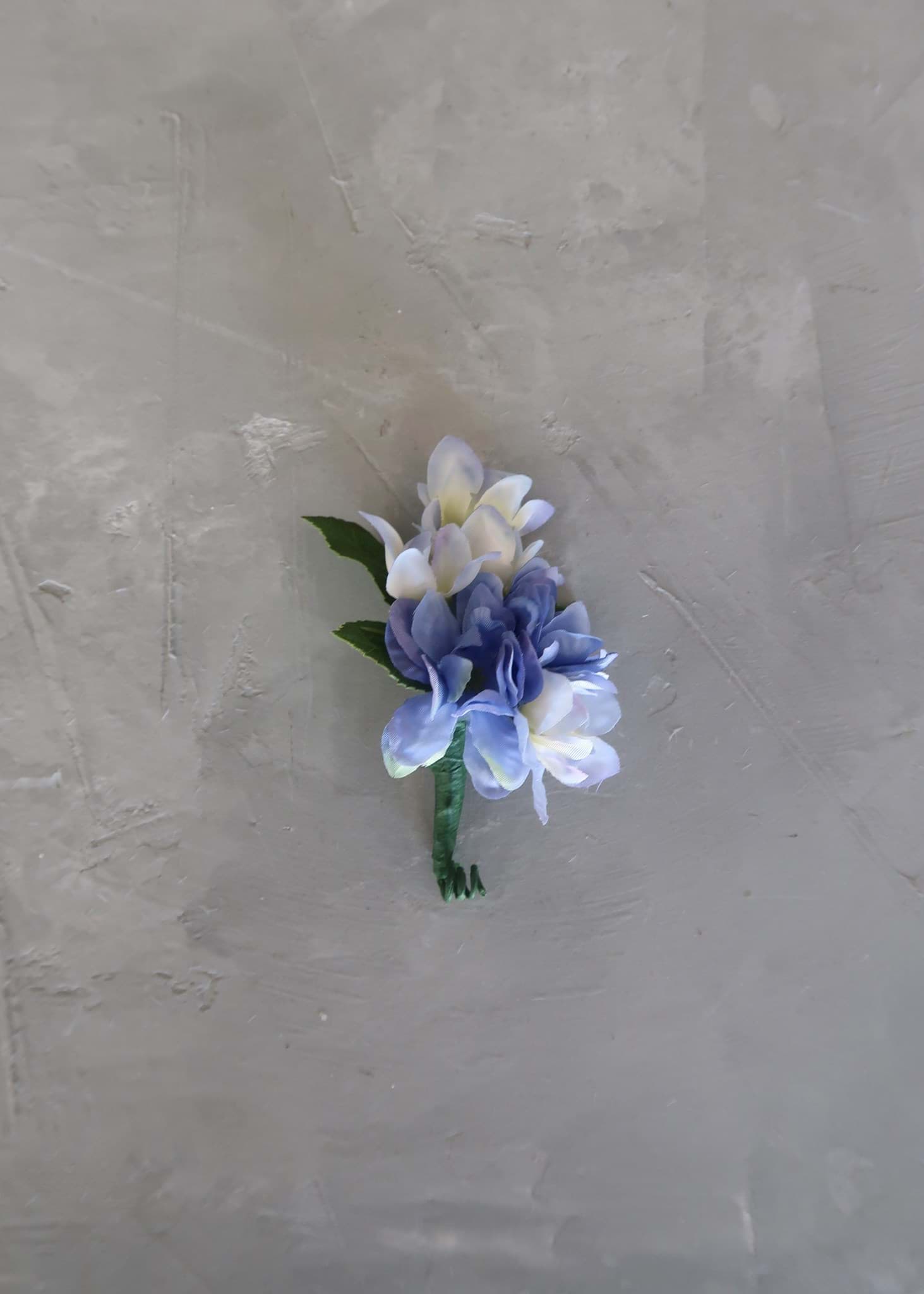 Millie Boutonniere (Larkspur)