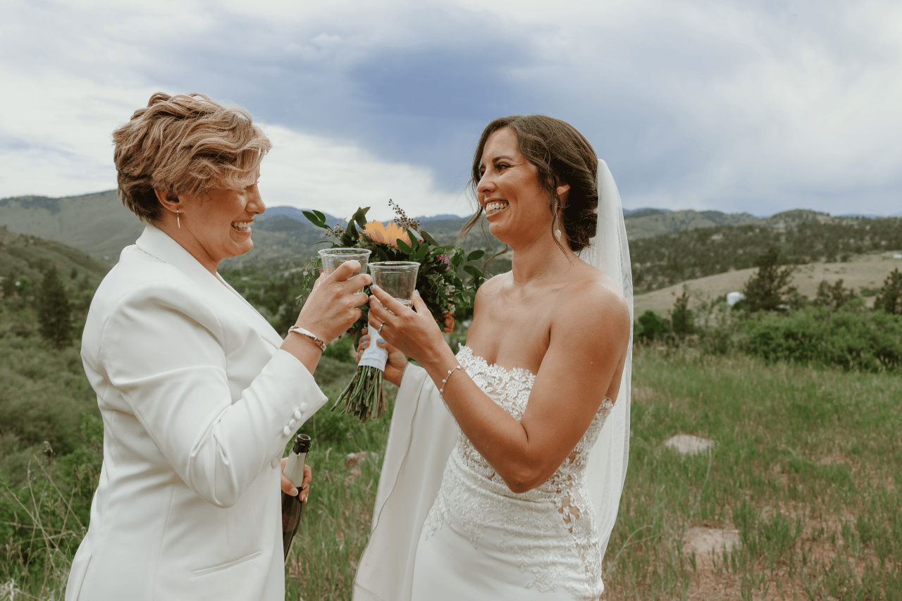 A Whimsical Summer Wedding at Stone Mountain Lodge photo 2