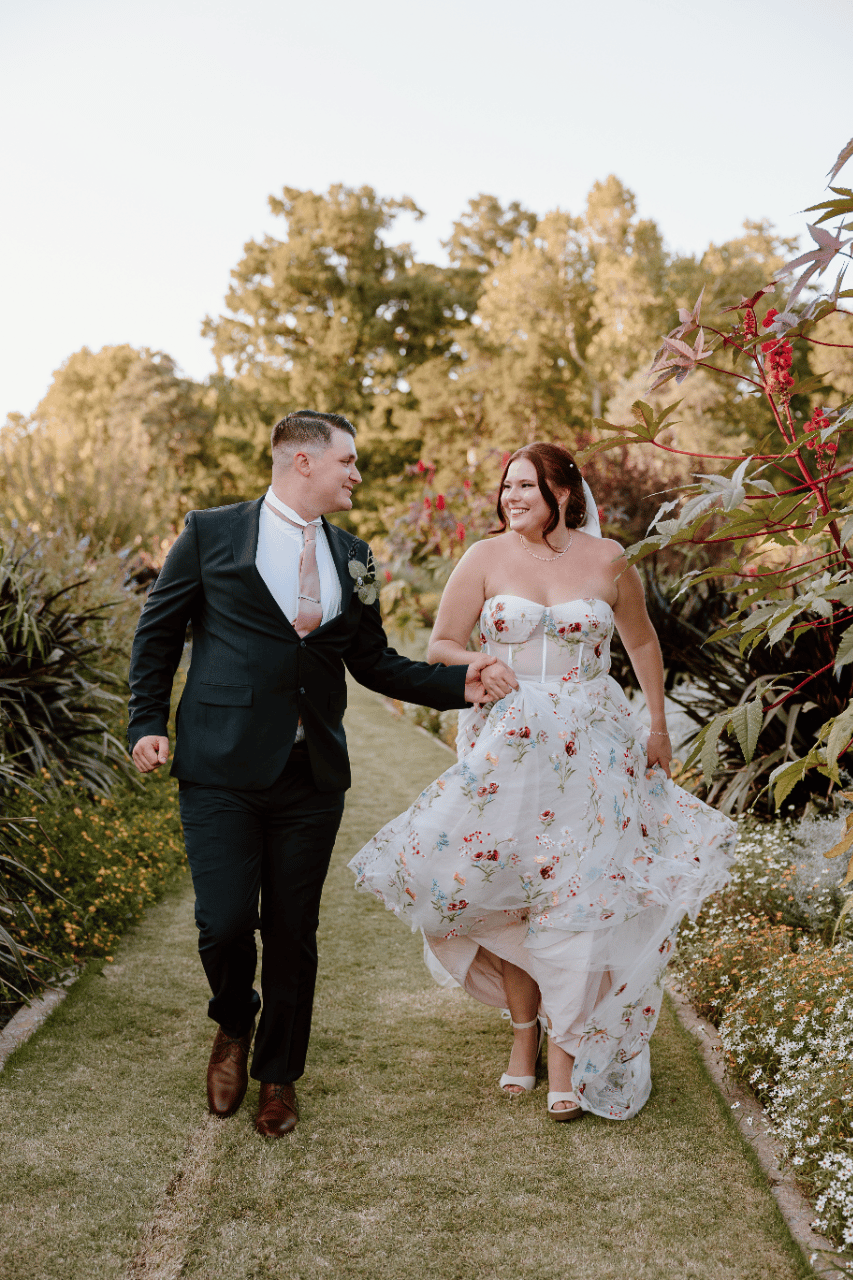 A Heartfelt Garden Affair in Full Bloom