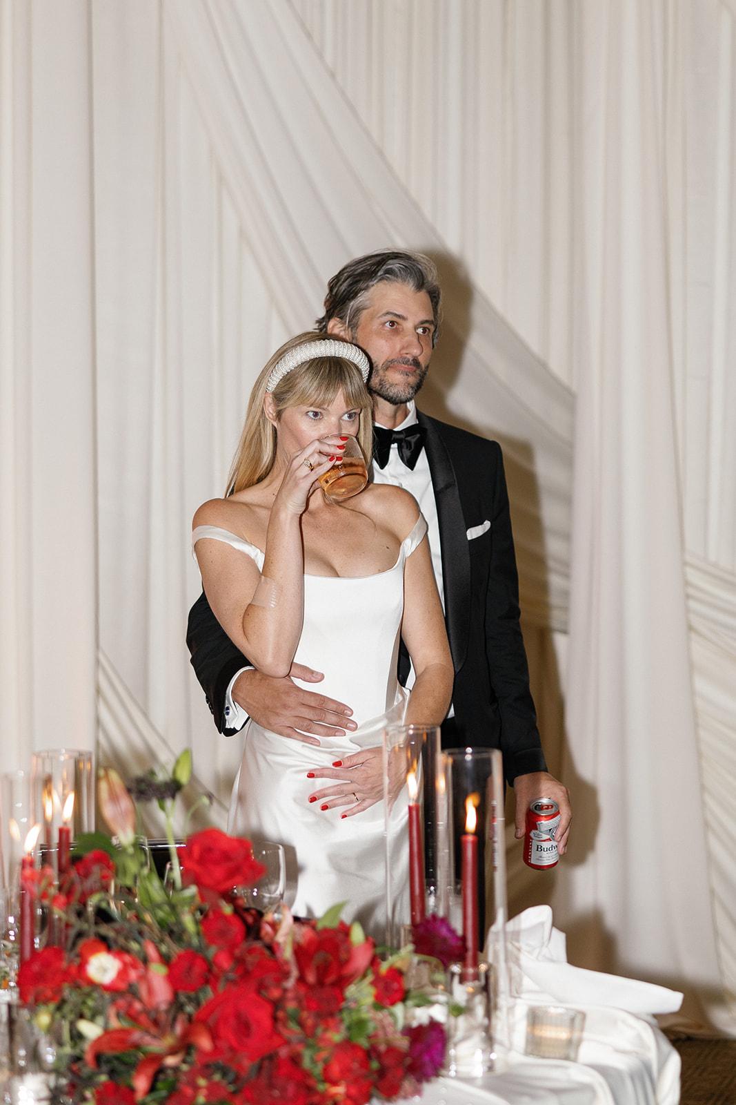 A Non-Traditional Winter Wedding at Parker Palm Springs