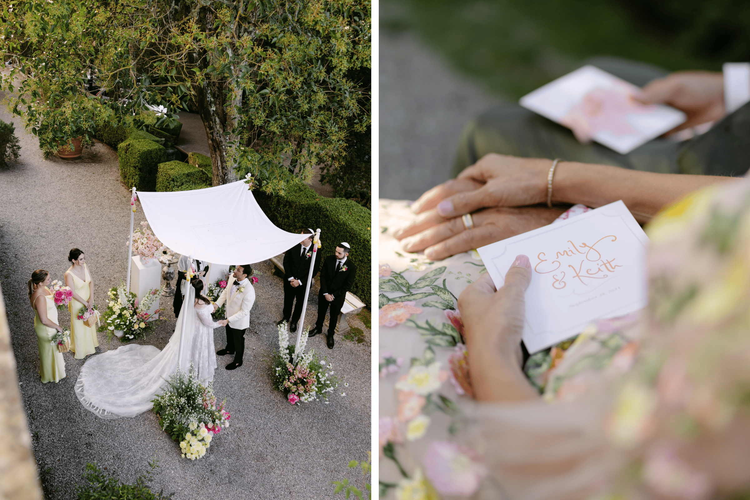 Photos by Rebecca Carpenter Photography, Featured in A Whimsical Fall Wedding at Borgo di Pietrafitta