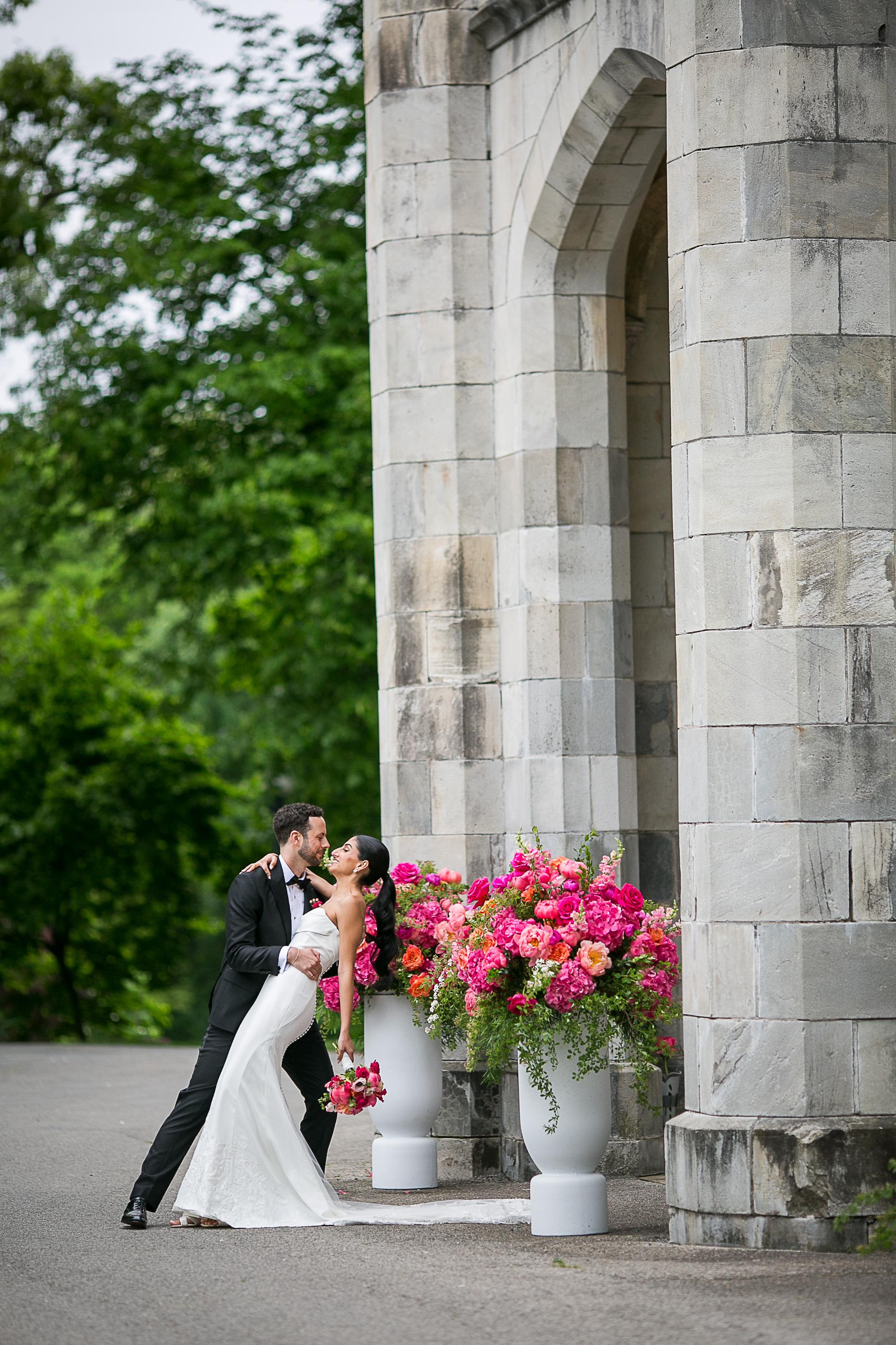 A Whimsical Spring Wedding at Lyndhurst Mansion