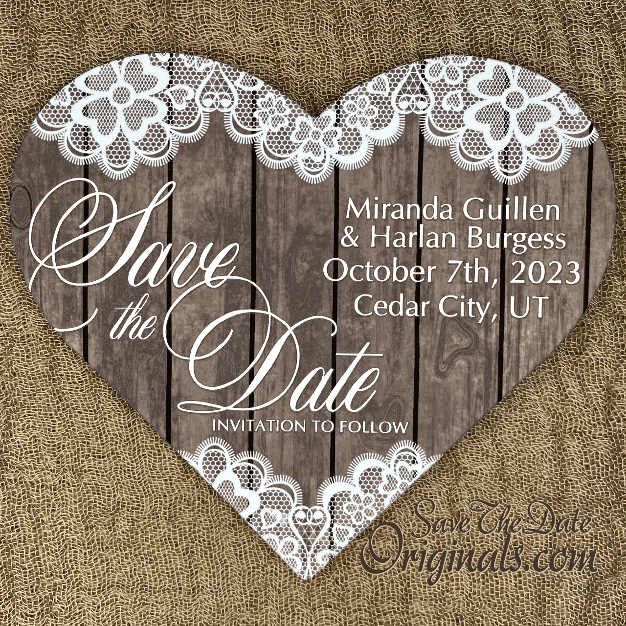 Save the Date Originals portfolio 5