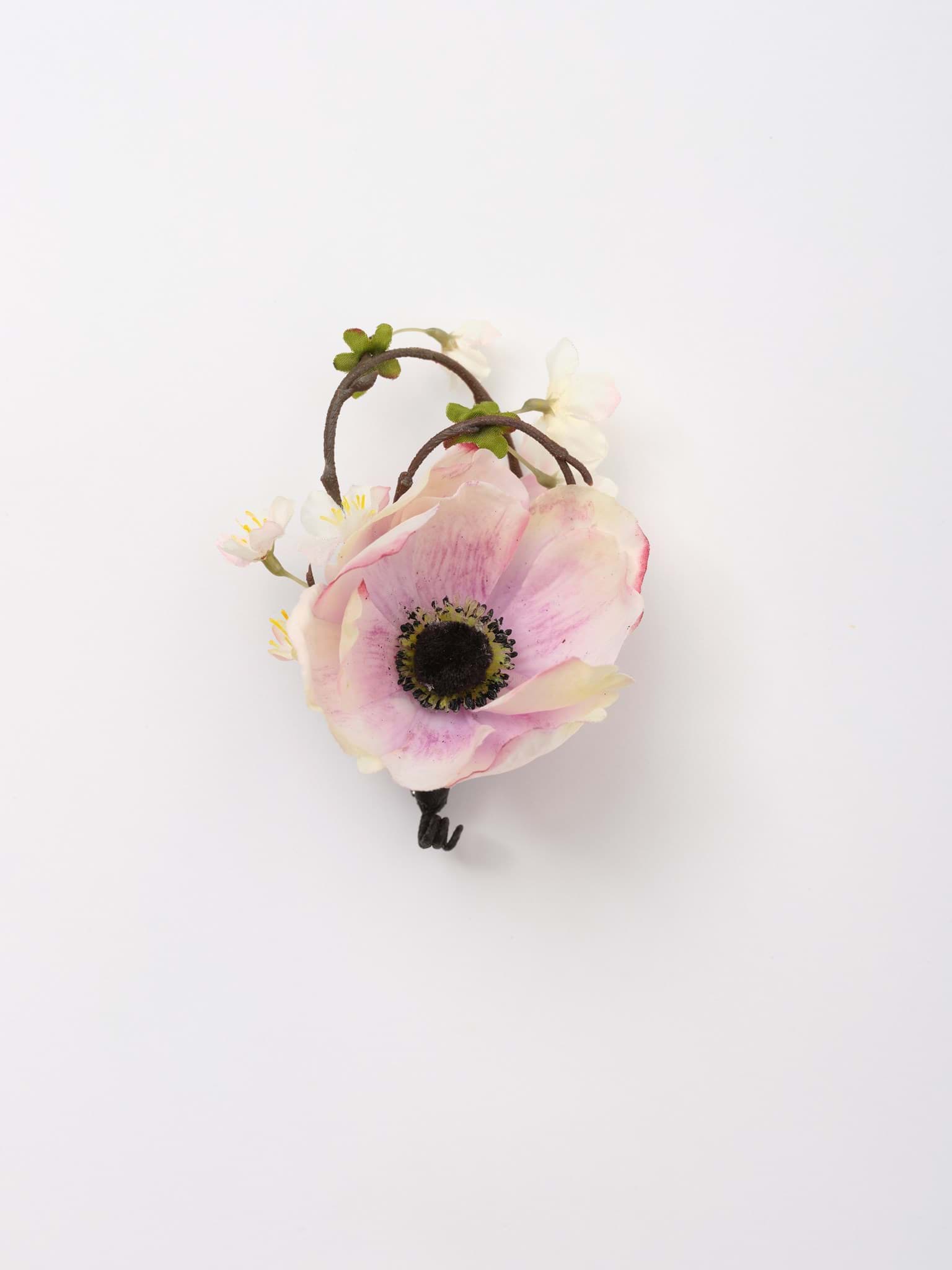 Marlowe Boutonniere (Blanc)