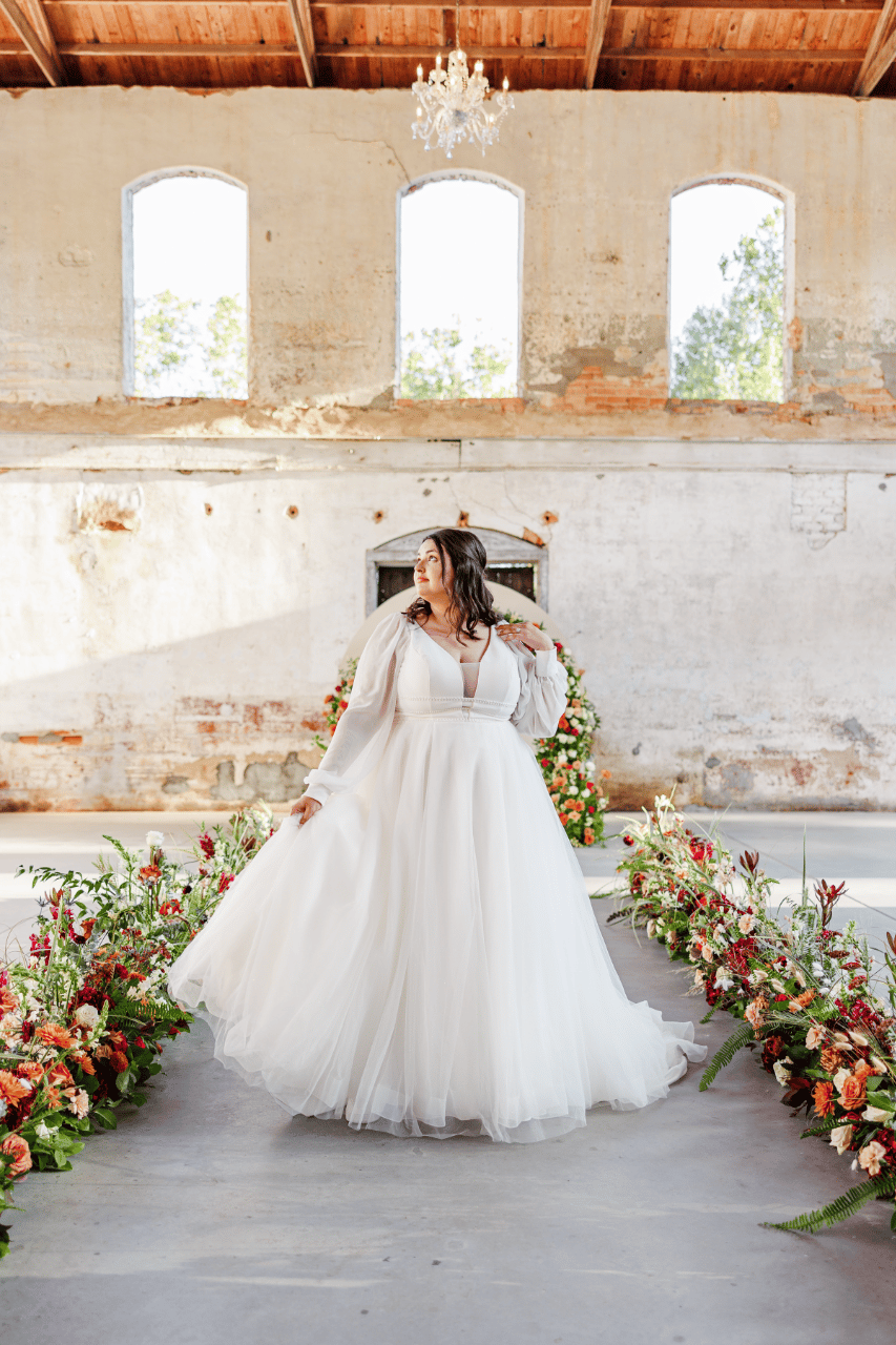 A Boho Fall Wedding at The Providence Cotton Mill