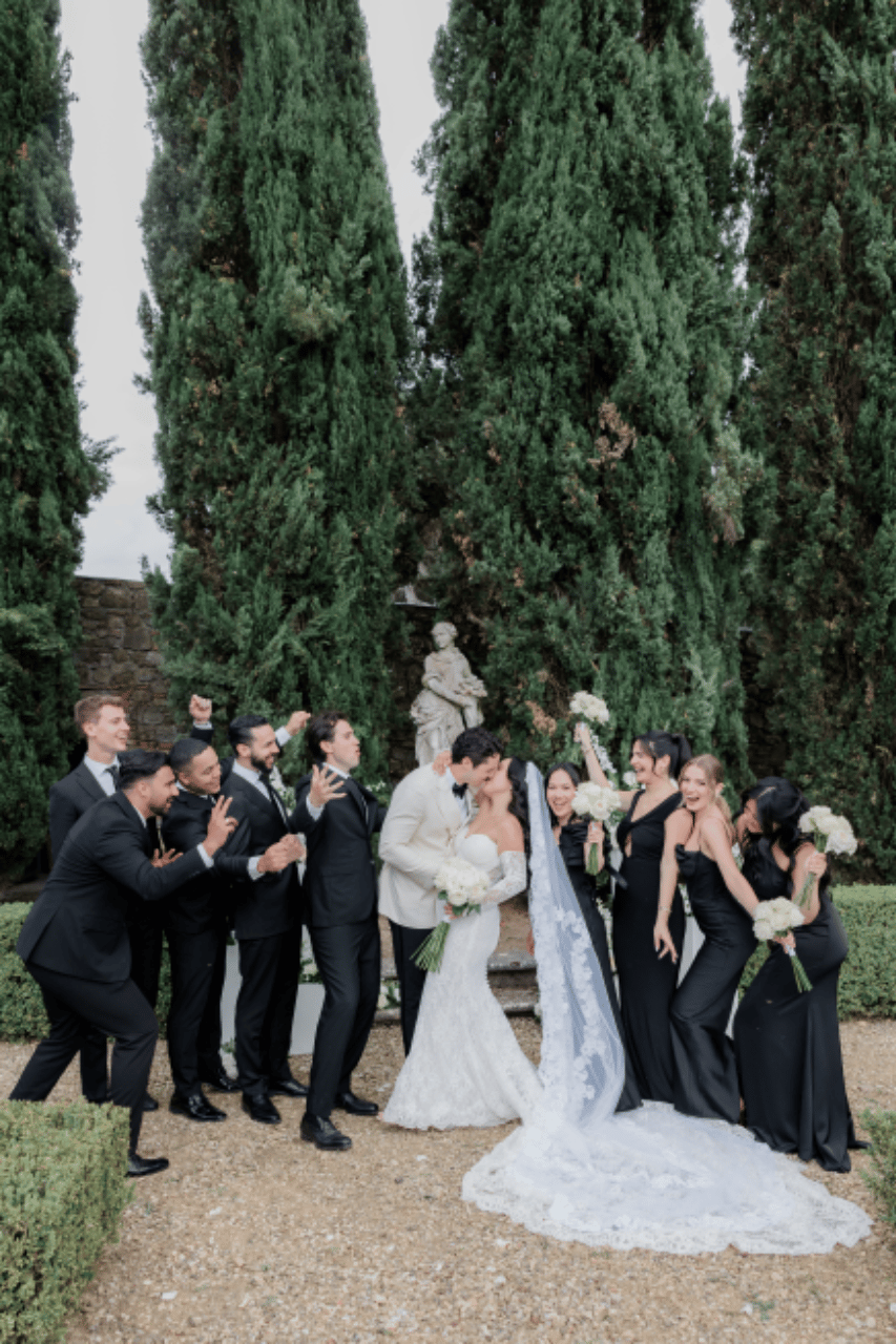 A Modern Summer Wedding at Villa Nemora photo 2