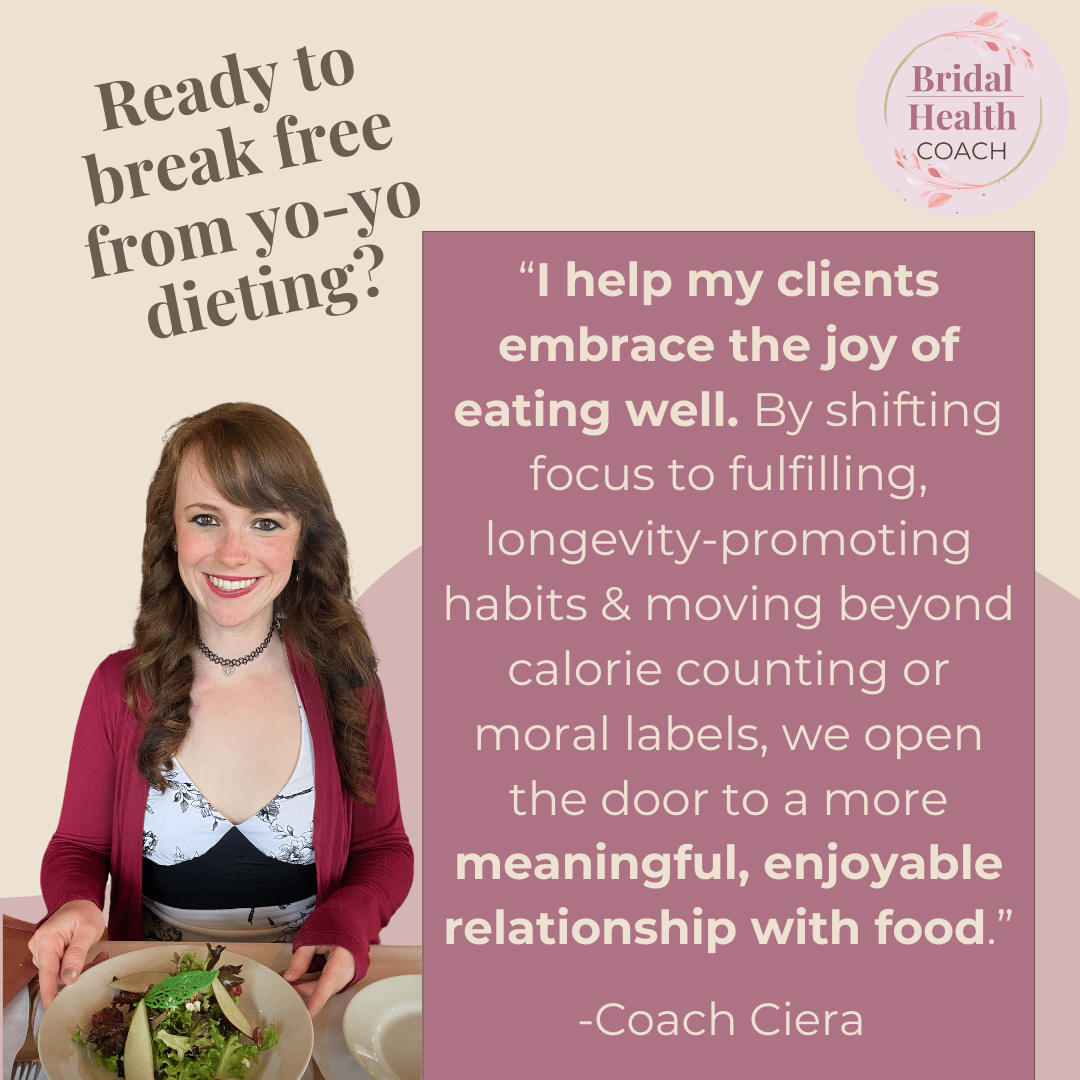 Bridal Health Coach portfolio 1