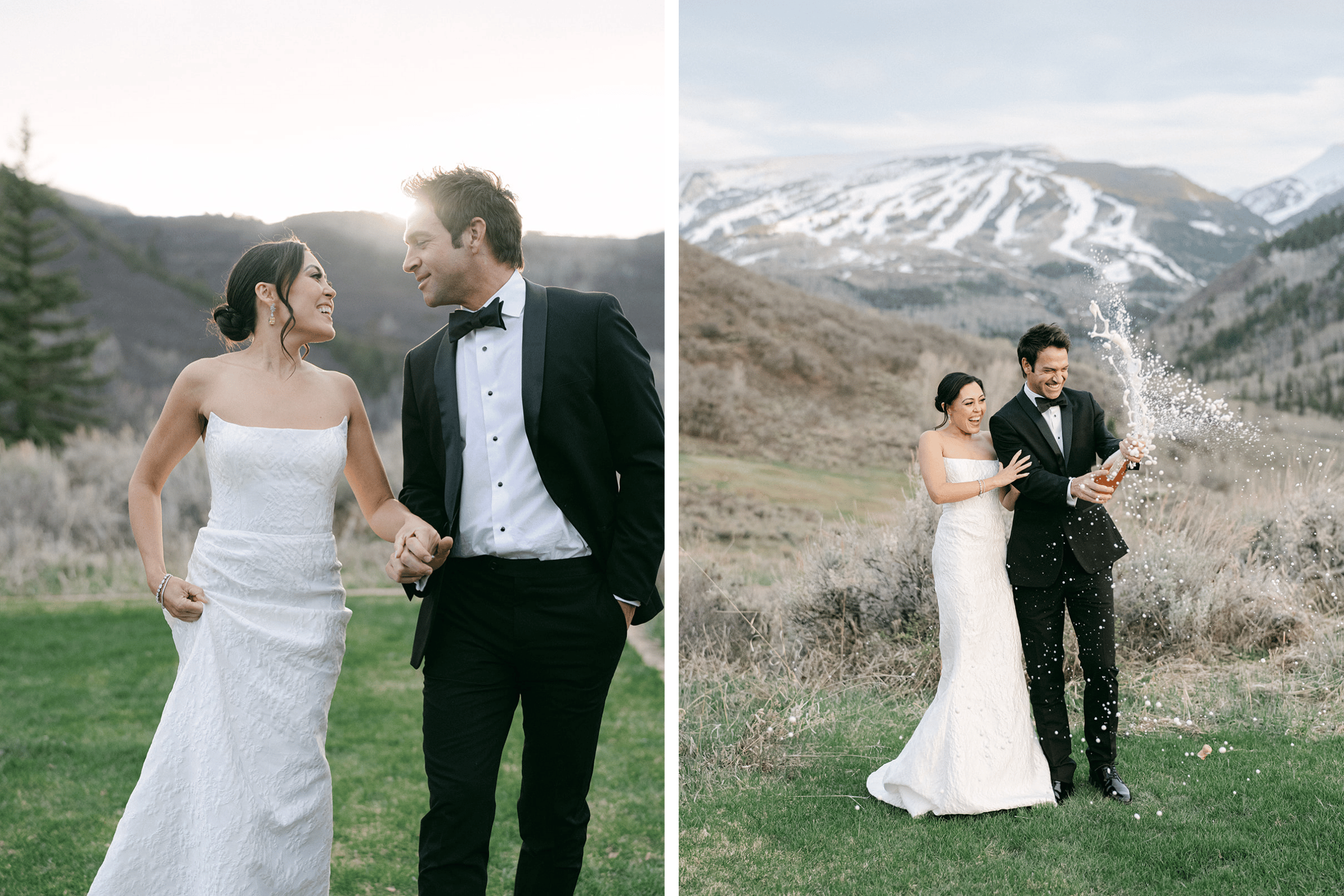 Photos by Hannah Quintana, Featured in A Modern Spring Wedding at the Patak Ranch