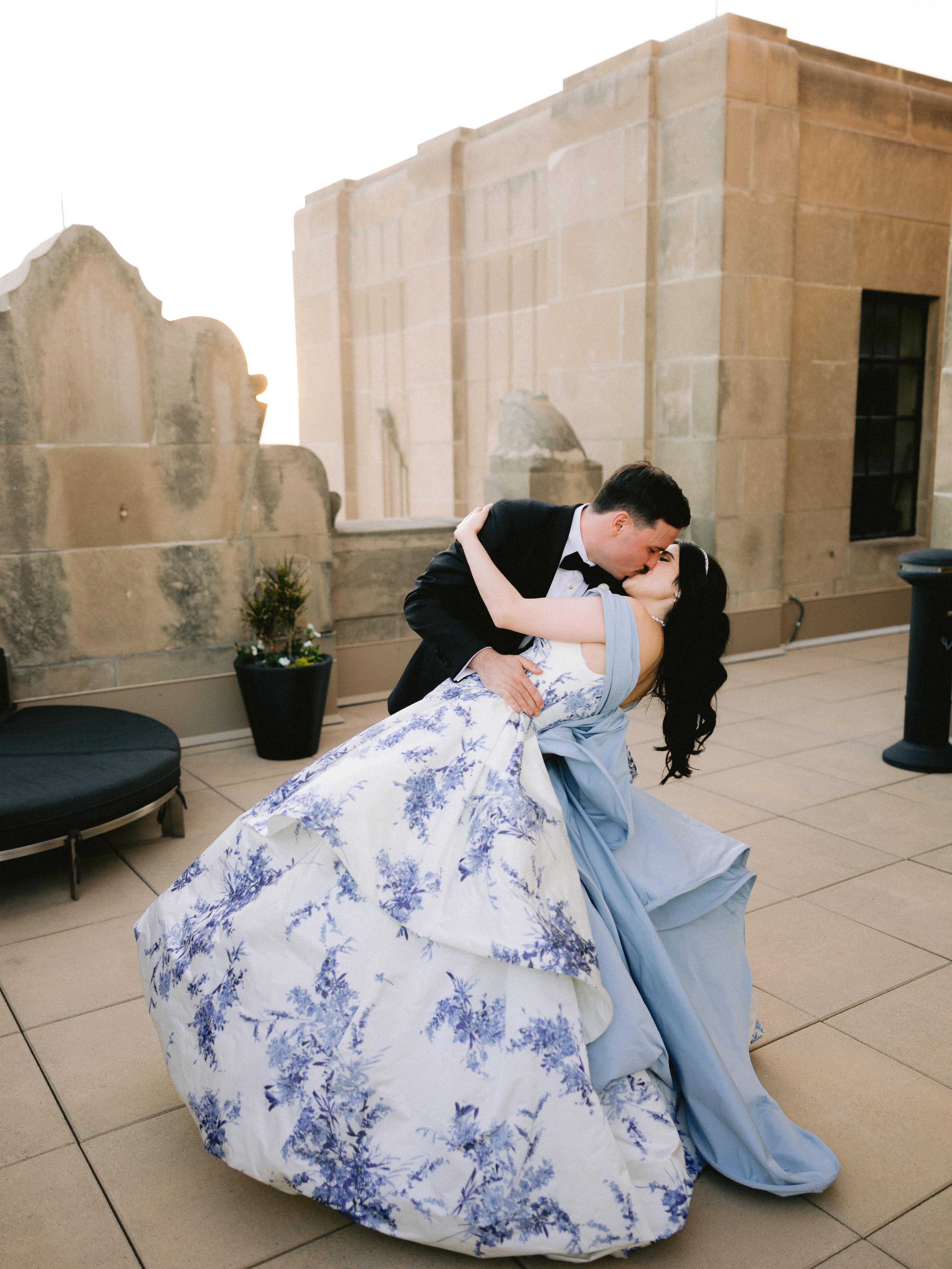 A Classic Summer Wedding at Melrose Abbey