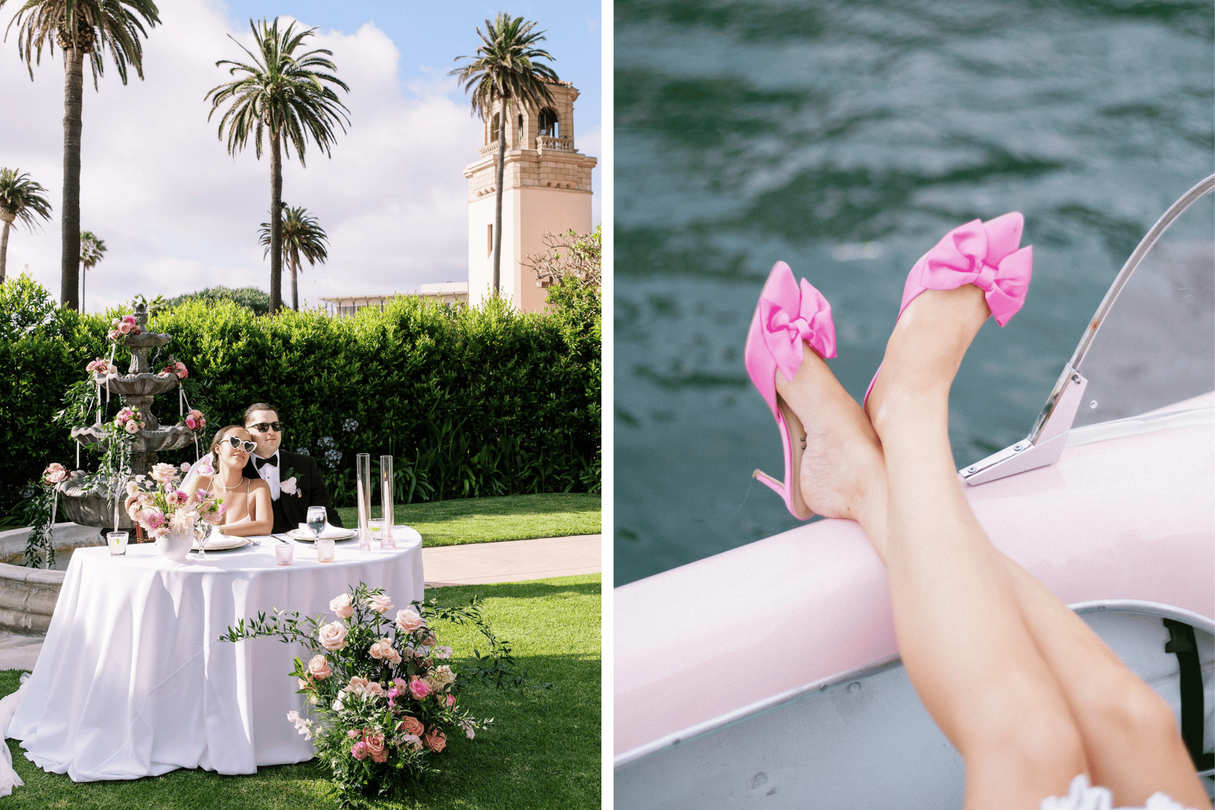 Photo by Kellie Viagem Photography (Left), Paige Vaughn Photo (Right)