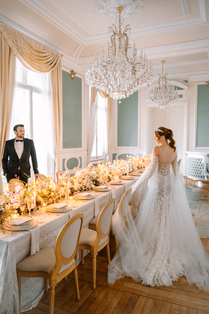 A Glamorous Fall Styled Shoot at Château Bouffemont