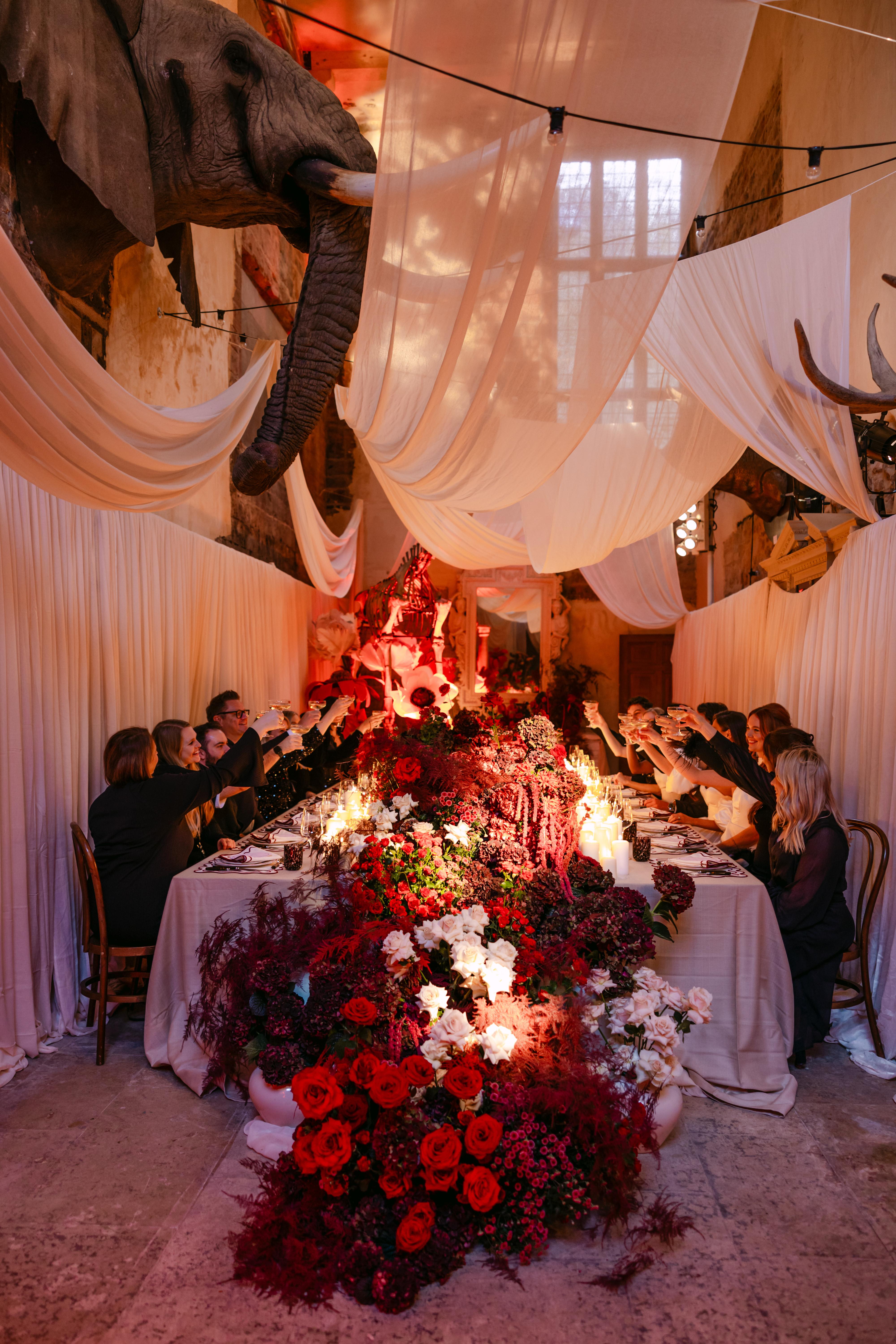 A Glamorous Winter Wedding Shoot at Parnham Park 40