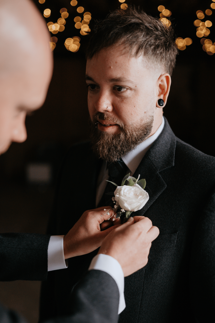 A Romantic Summer Wedding at Woolas Barn photo 2