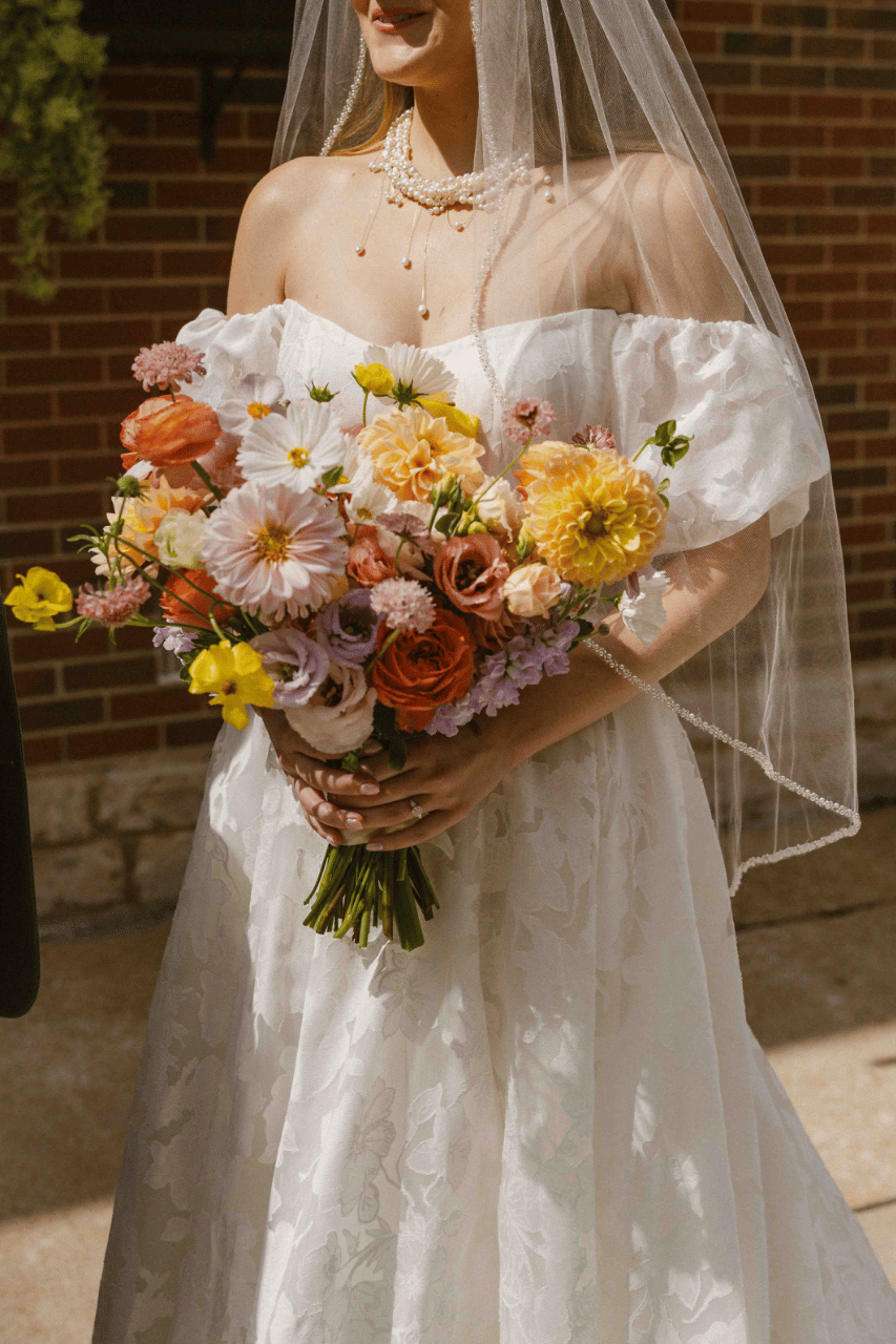A Whimsical Summer Wedding at Main Street Abbey