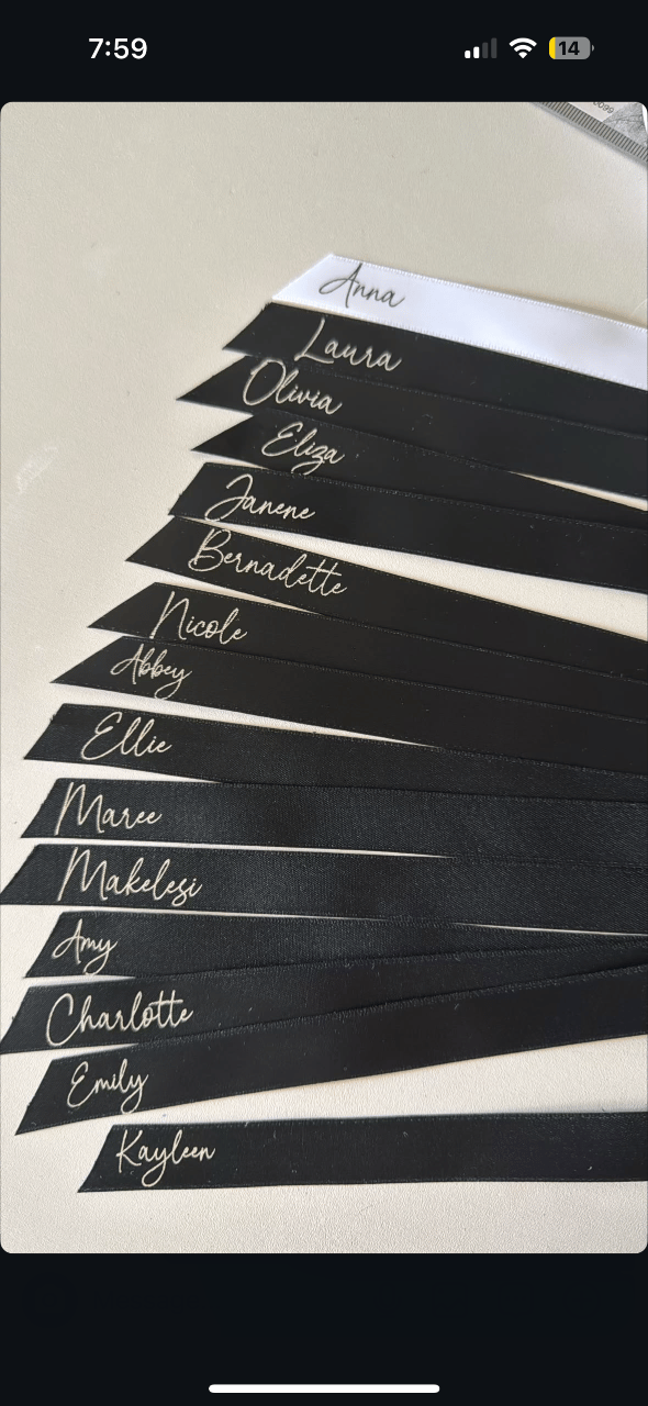 Personalised Sashes Australia portfolio 4